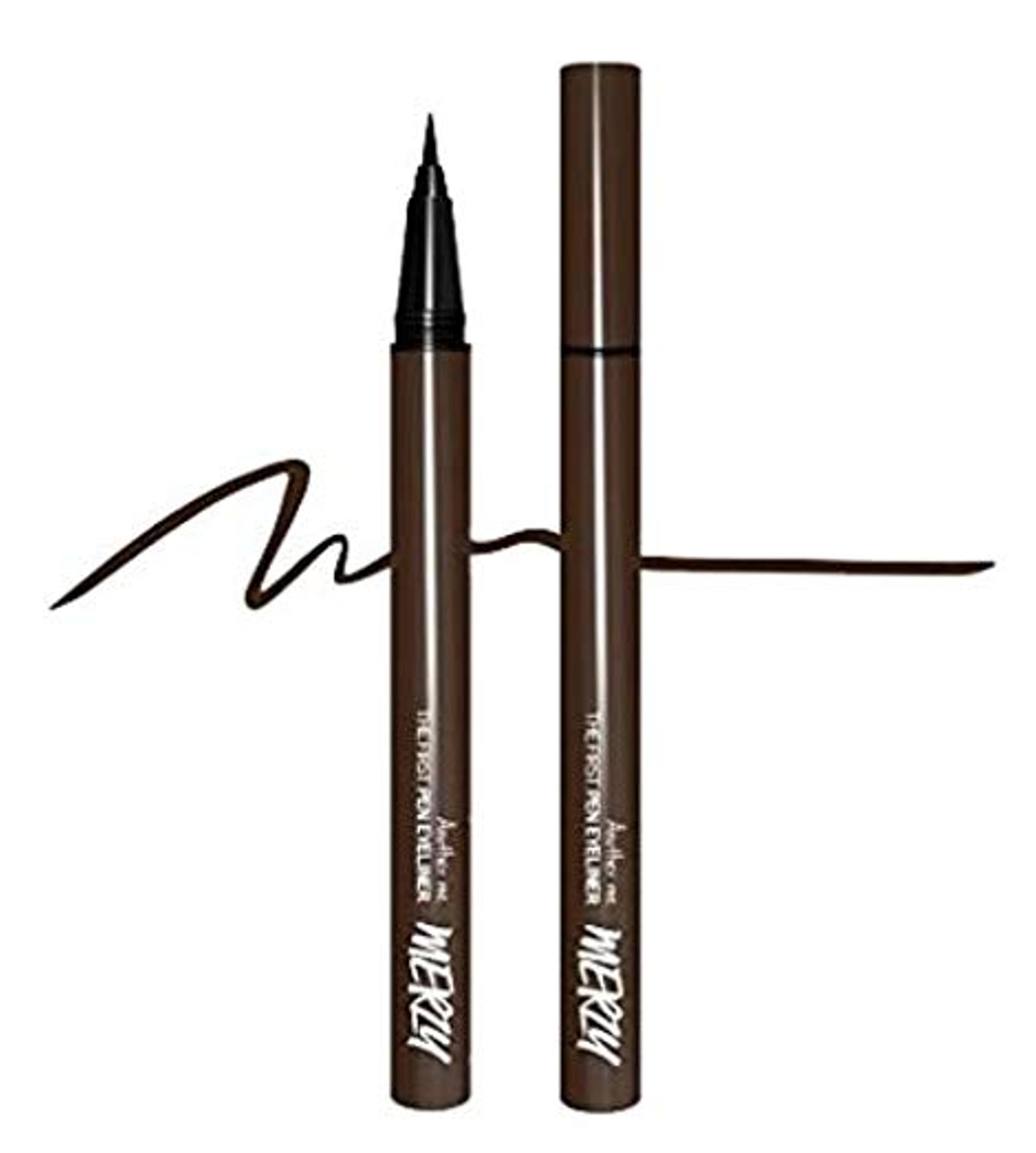 MERZY The First Pen Eyeliner P2 1's - Apply Eyeliner Like a pro. This Mistake-Proof Liquid Liner Creates a Clean line in one Steady Sweep