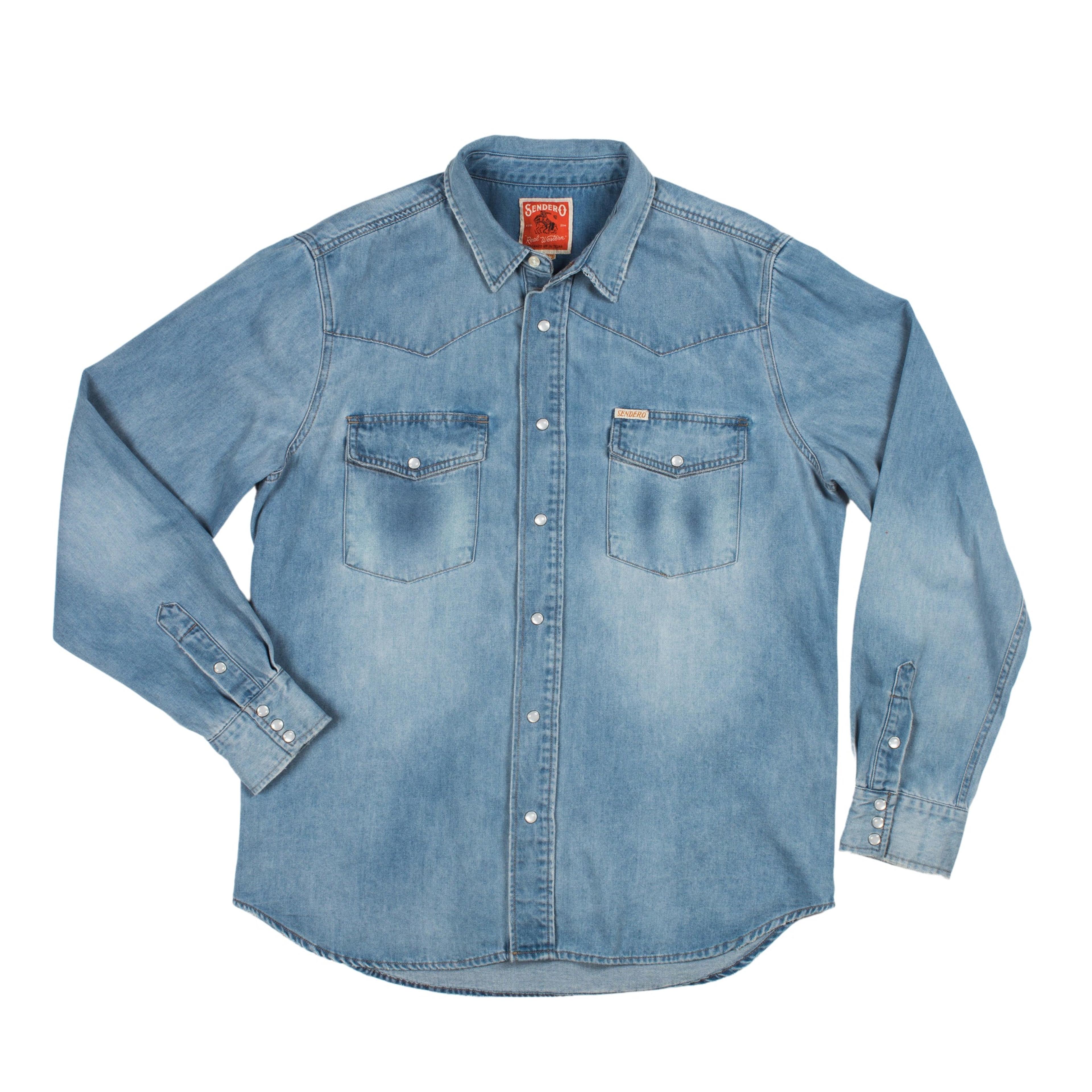 The Wyatt Pearl Snap Shirt – Sendero Provisions Co.