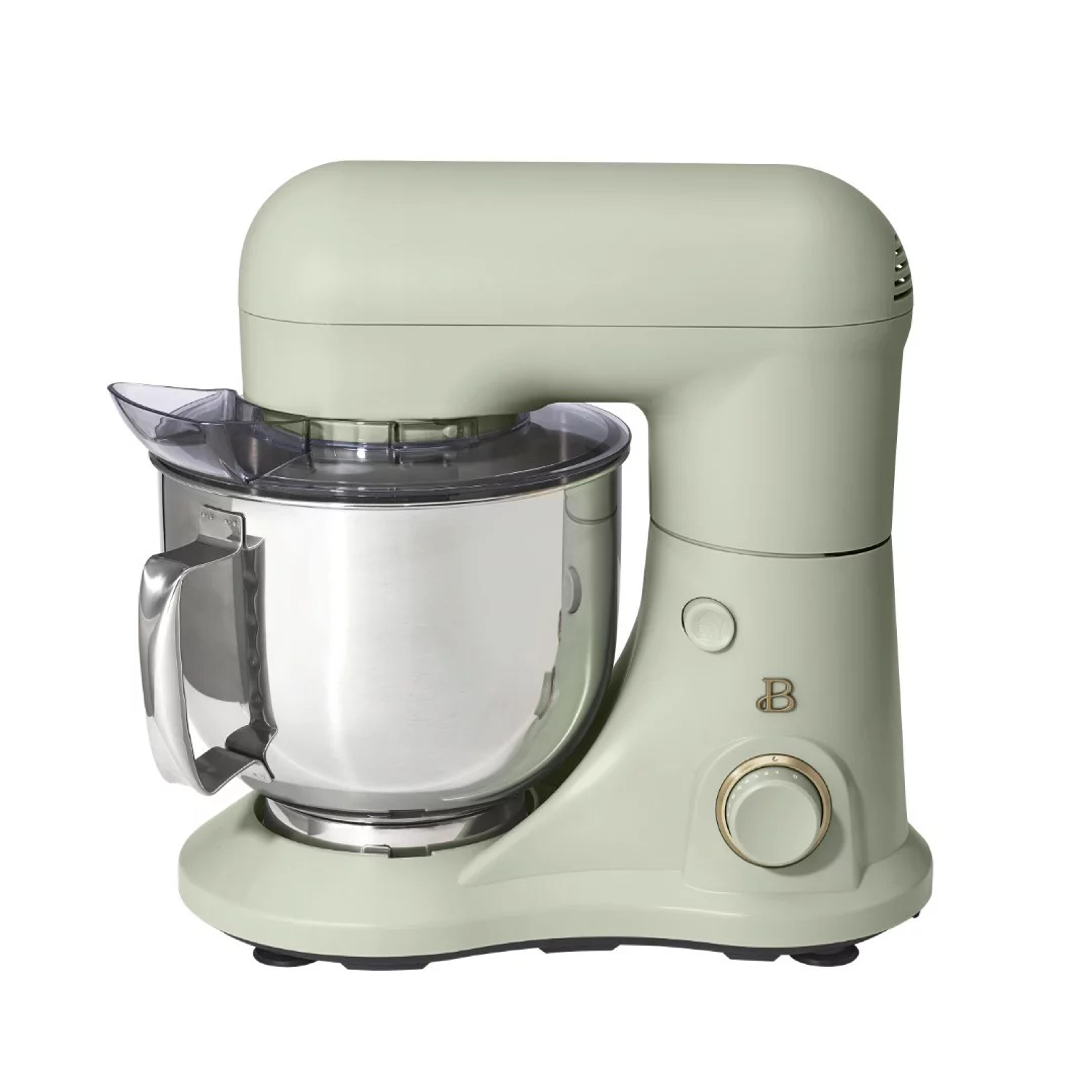 Beautiful 5.3QT Tilt-Head Stand Mixer, Sage Green by Drew Barrymore