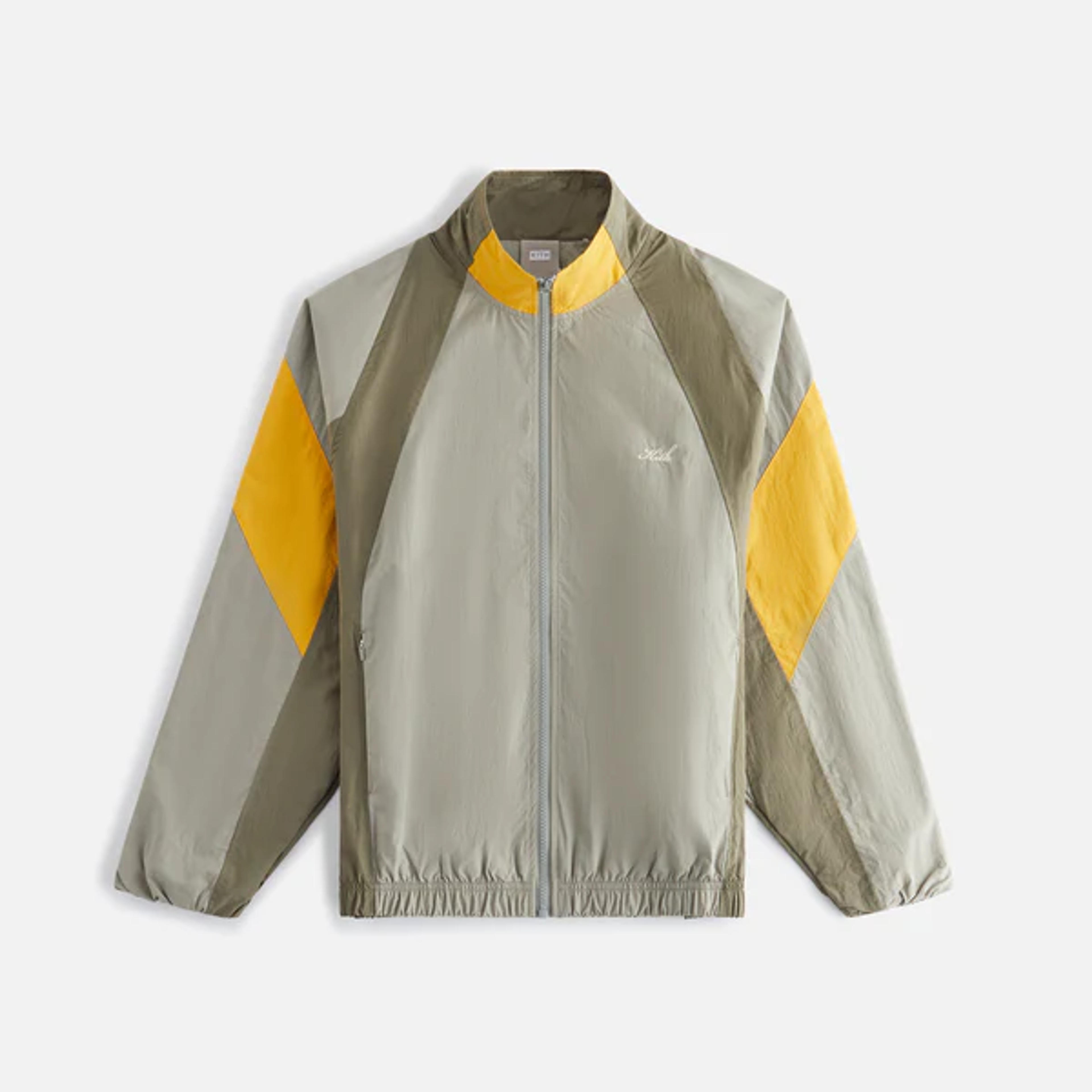 Kith Women Carter Color-Blocked Wind Jacket - Plaster