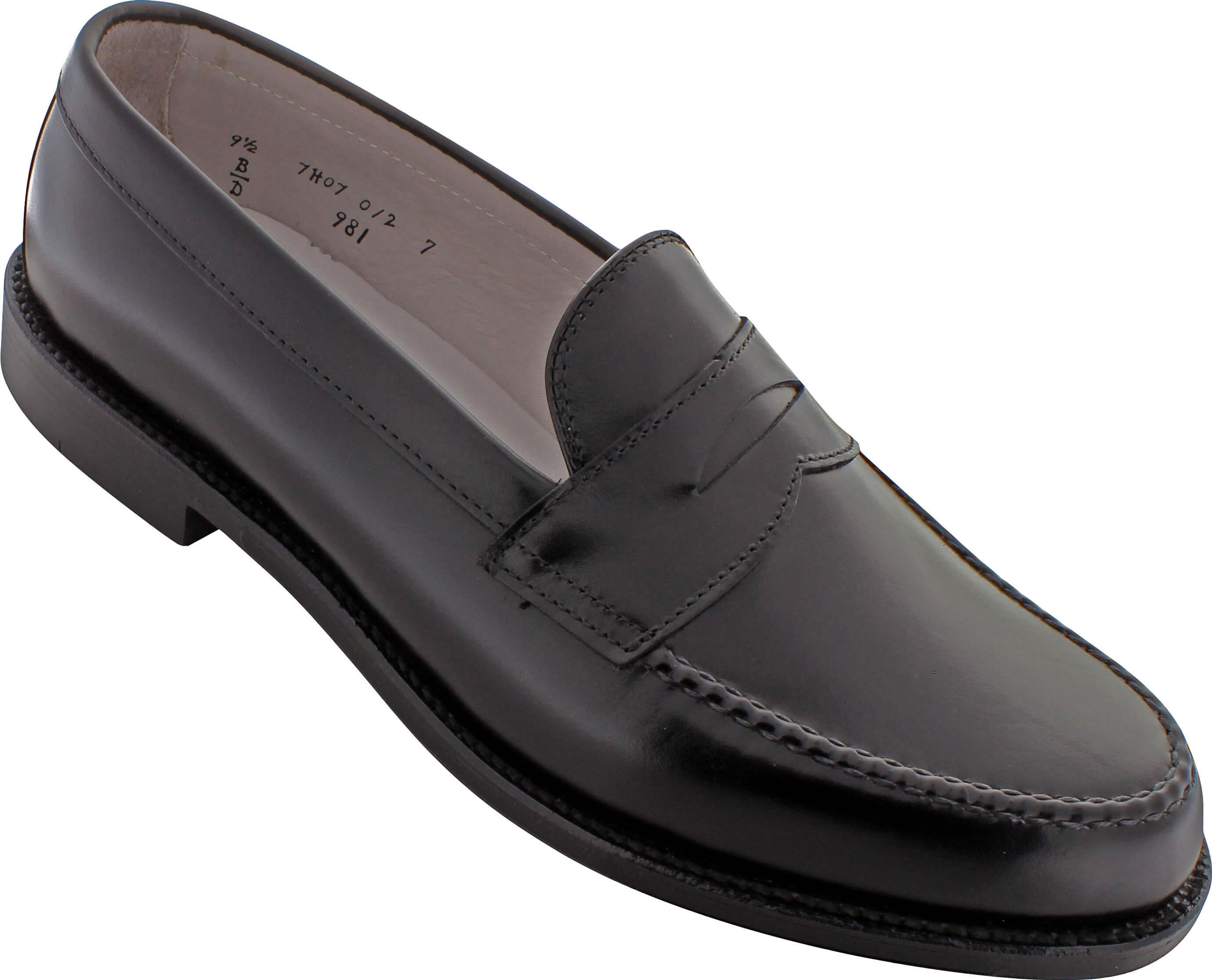 Alden Men's 981 - Leisure Handsewn - Black Calfskin - The Shoe Mart