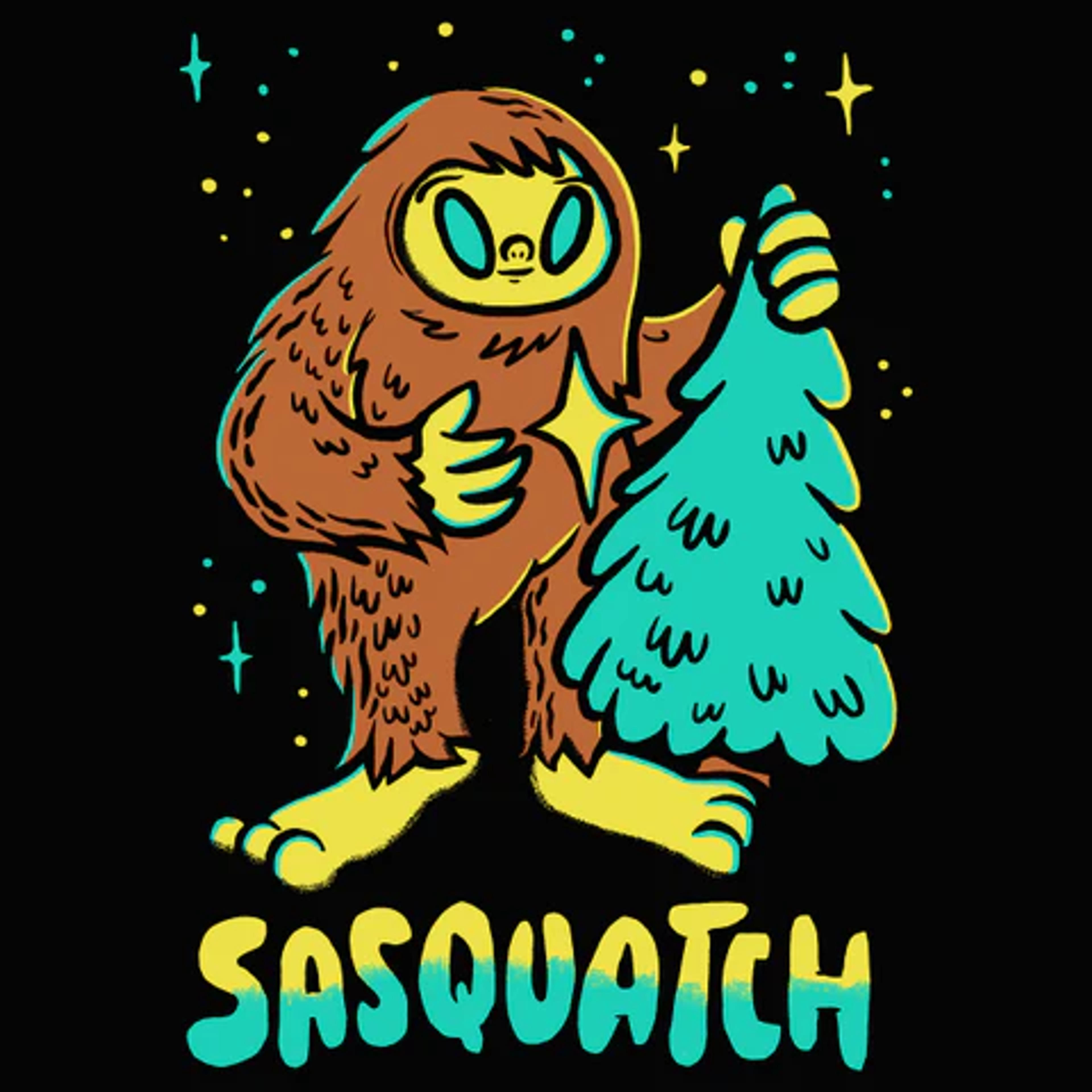 'Sasquatch' Shirt | Halloween Shirts For Witches | Wicked Clothes