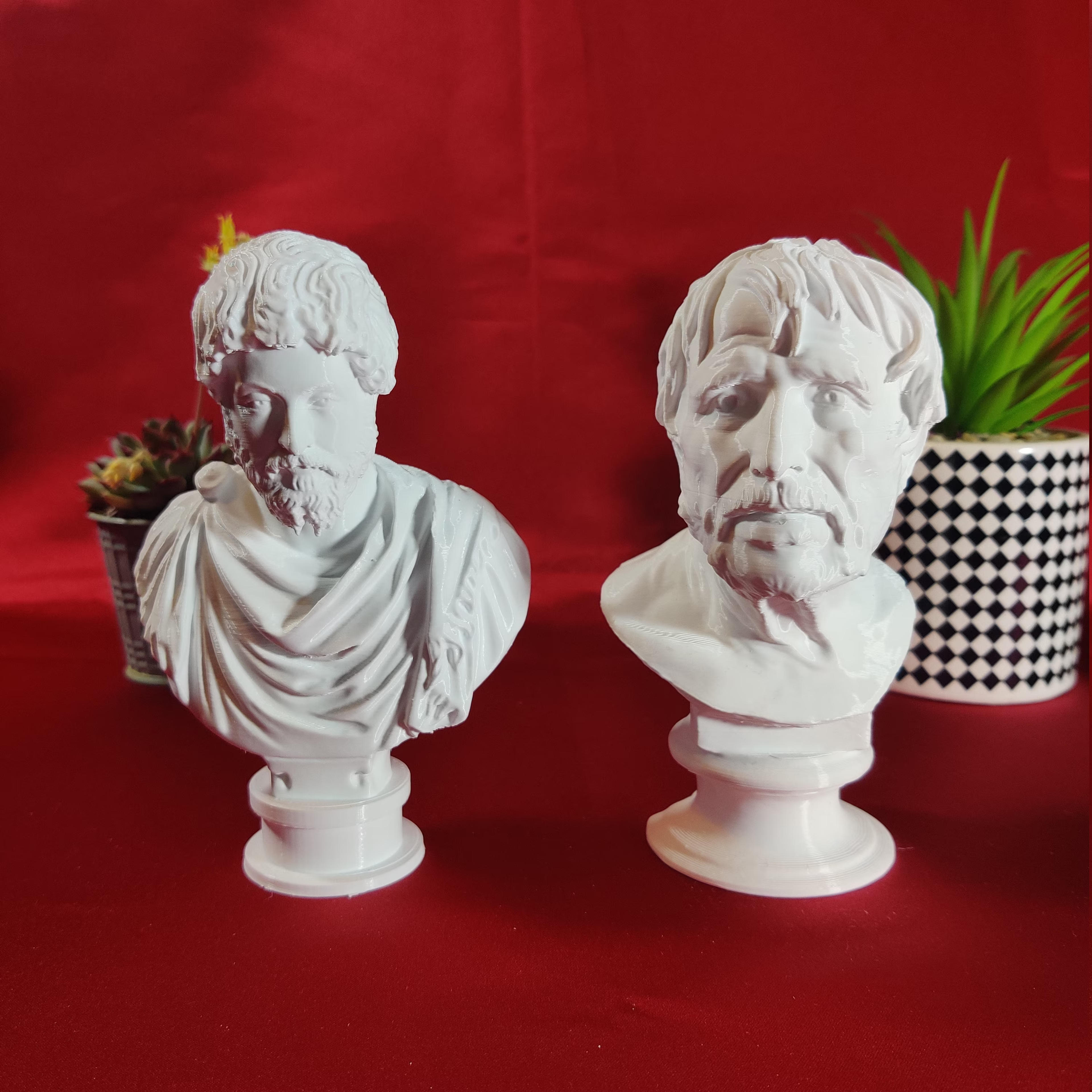 Marcus Aurelius & Seneca the Younger Stoic Philosopher - Etsy