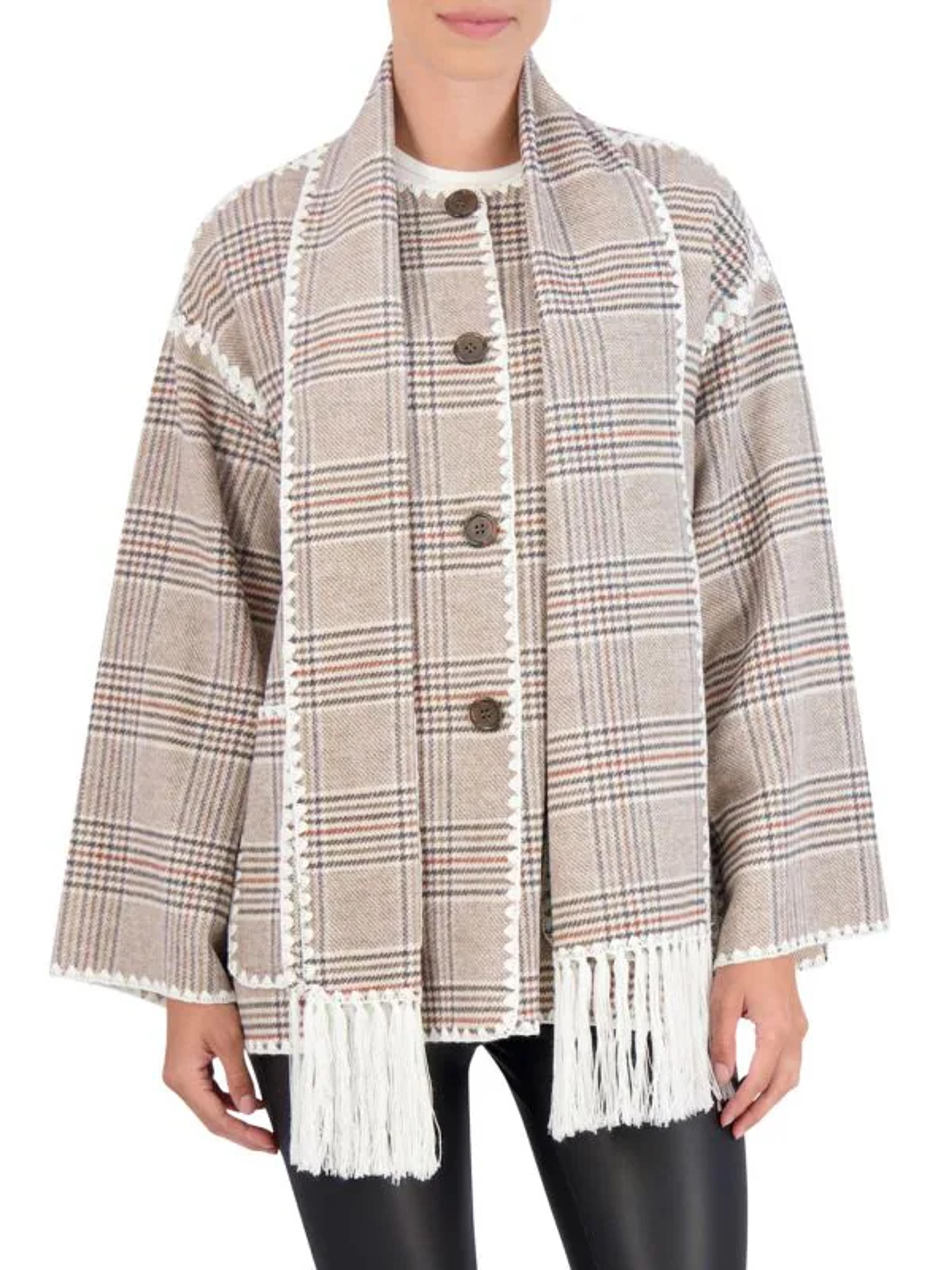 Ookie & Lala 2-Piece Whipstitch Scarf & Jacket Set on SALE | Saks OFF 5TH