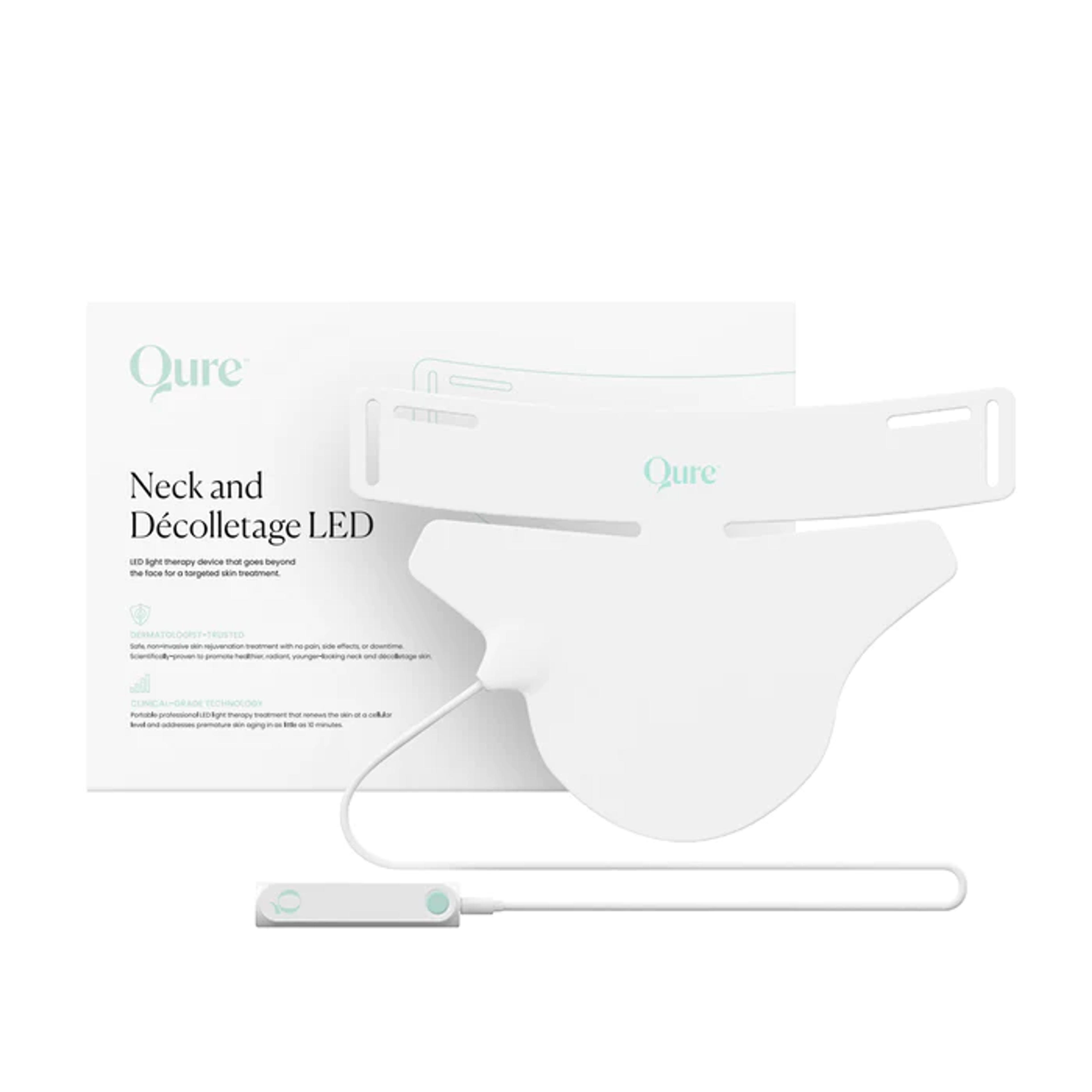 Neck & Décolletage LED Device – Qure Skincare