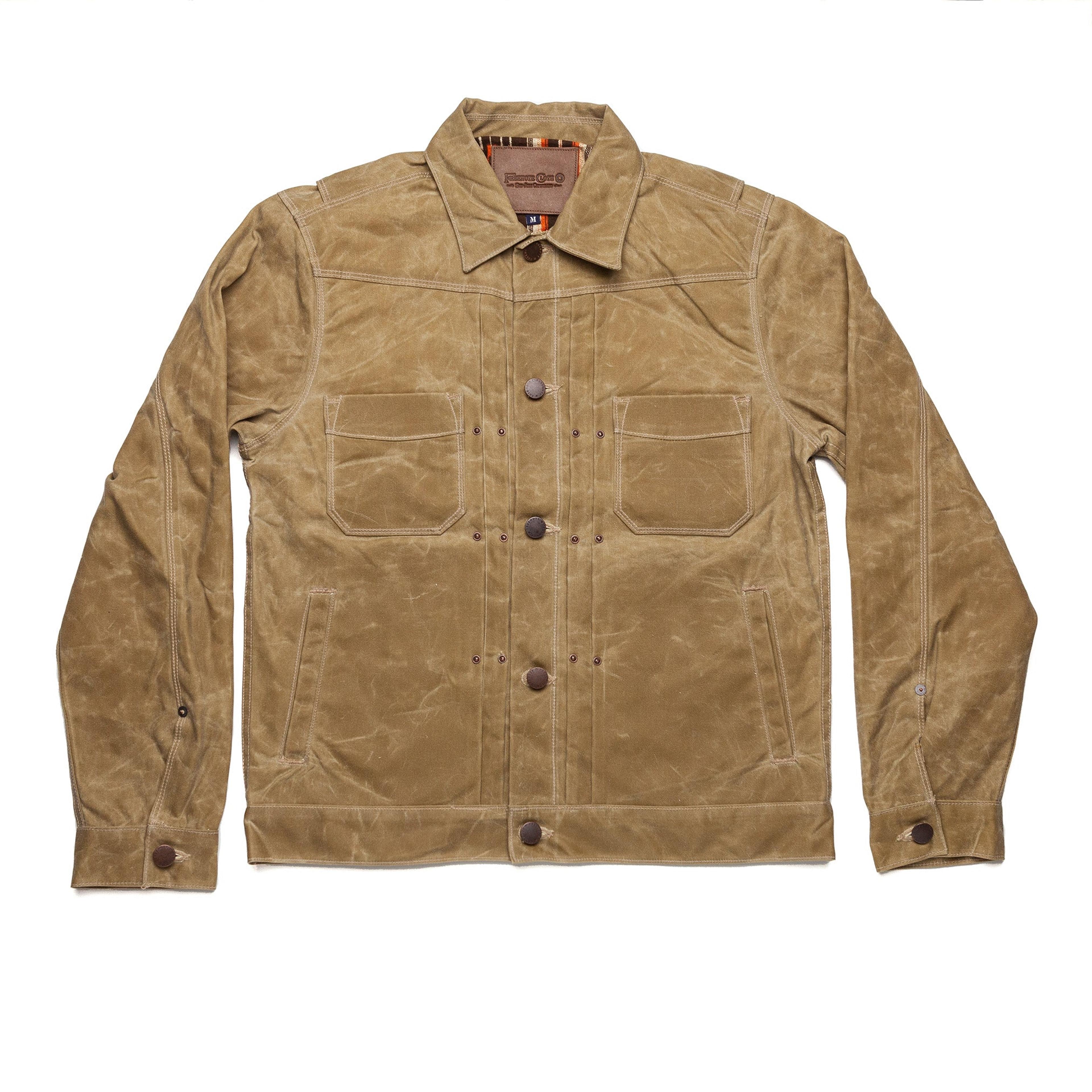 Waxed Riders Jacket - Tobacco