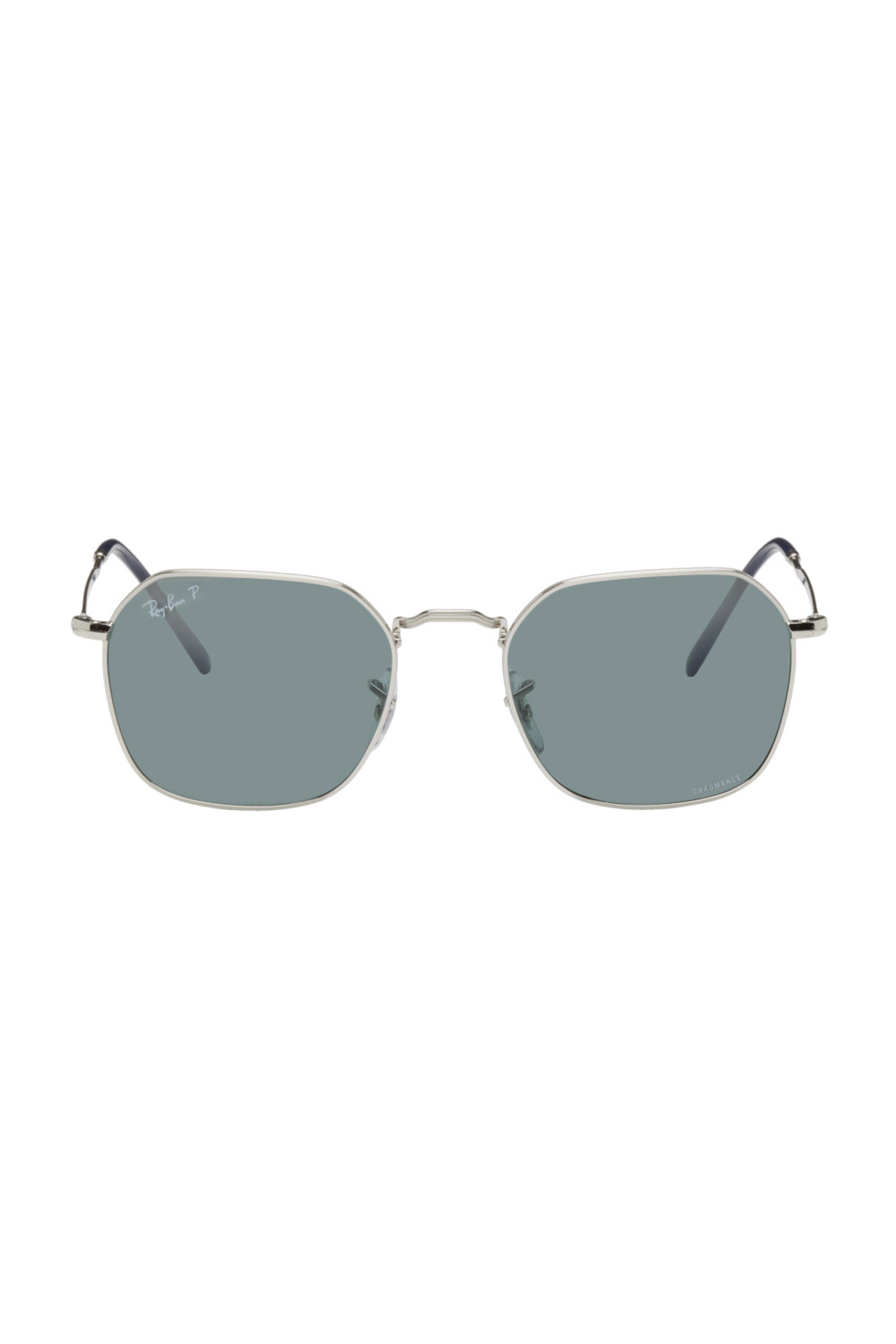 Ray-Ban: Silver Jim Sunglasses | SSENSE