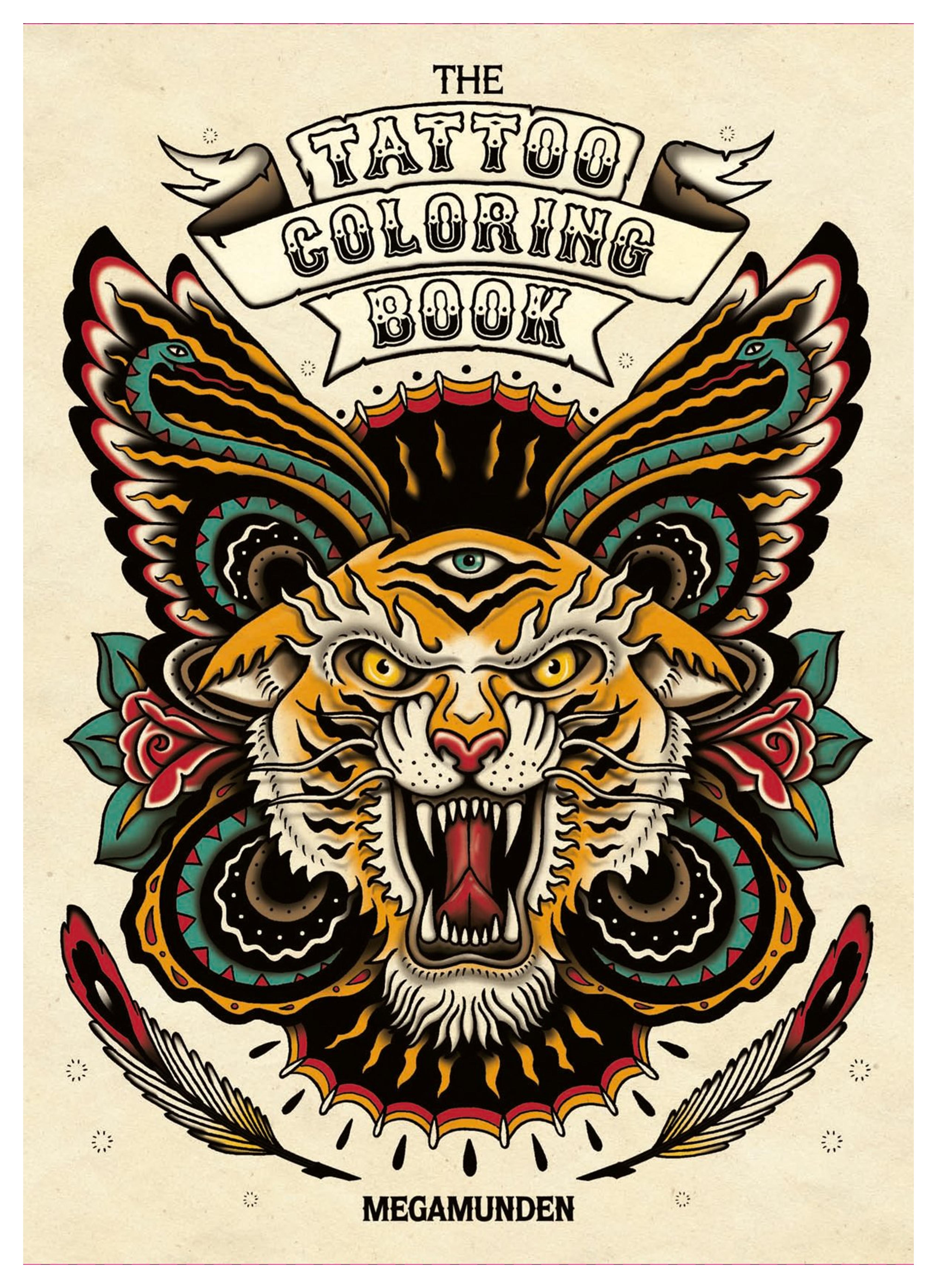 Tattoo Coloring Book