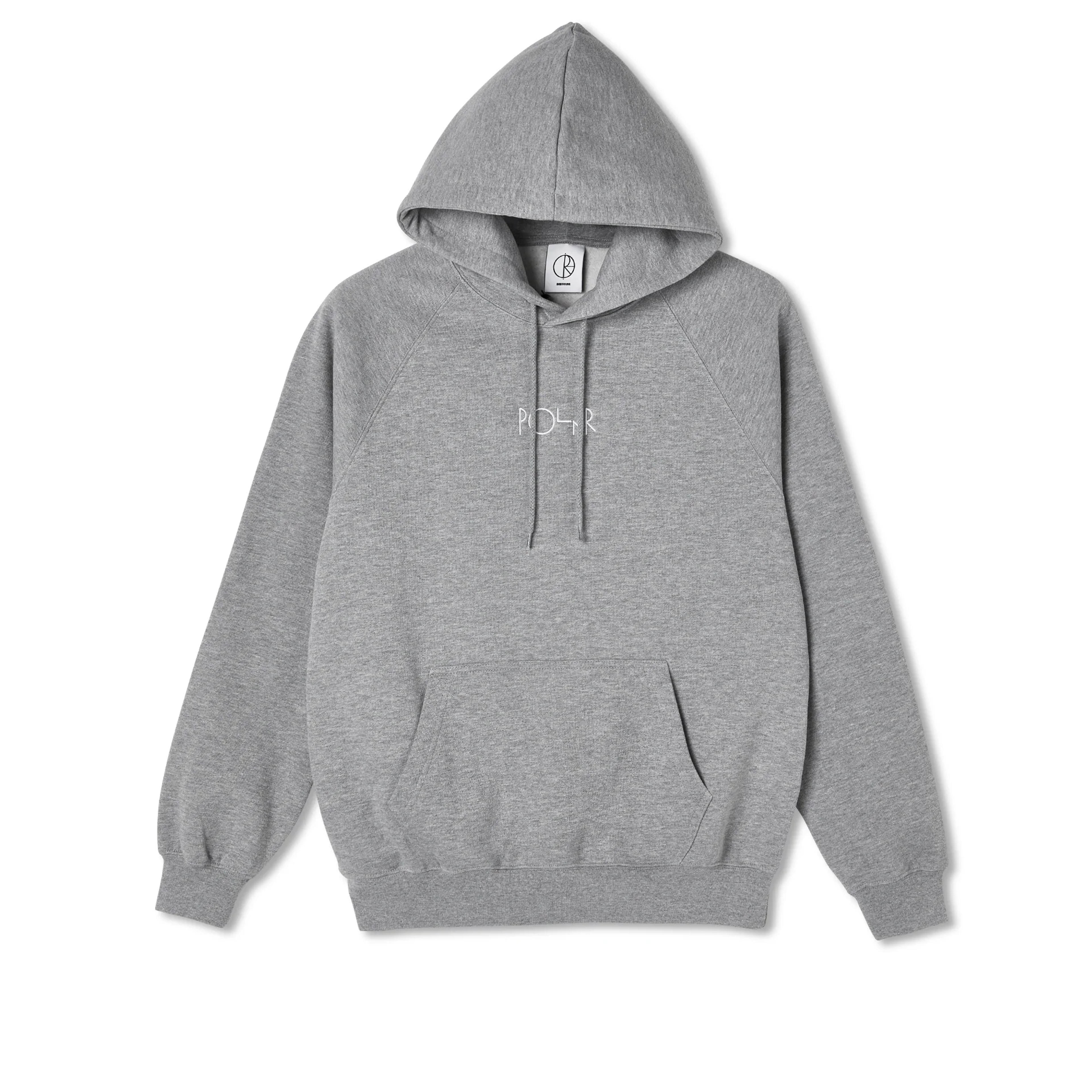 Default Hoodie - Heather Grey - L