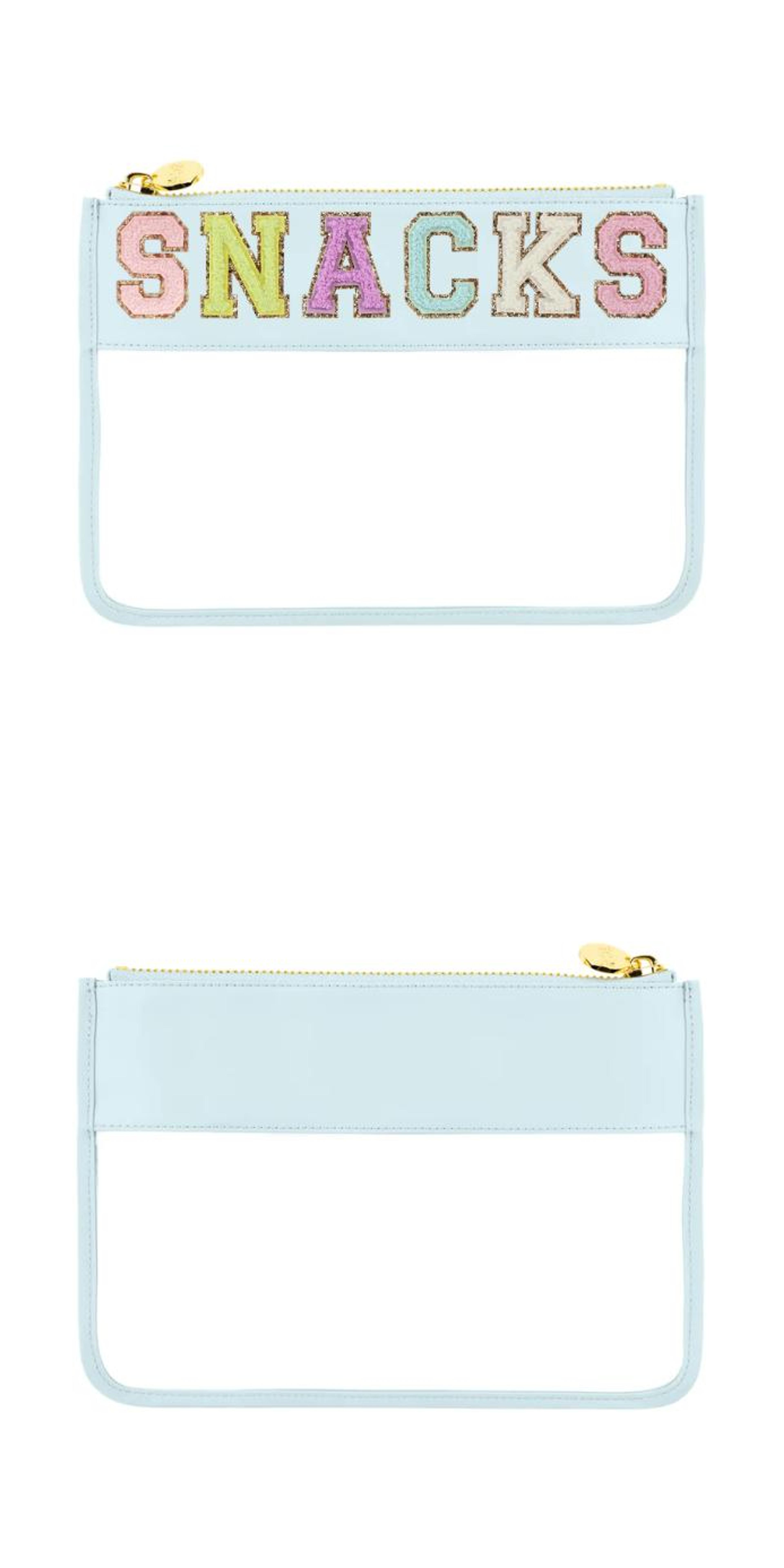 Customized Classic Clear Flat Pouch - Sky (Nylon/Vinyl)