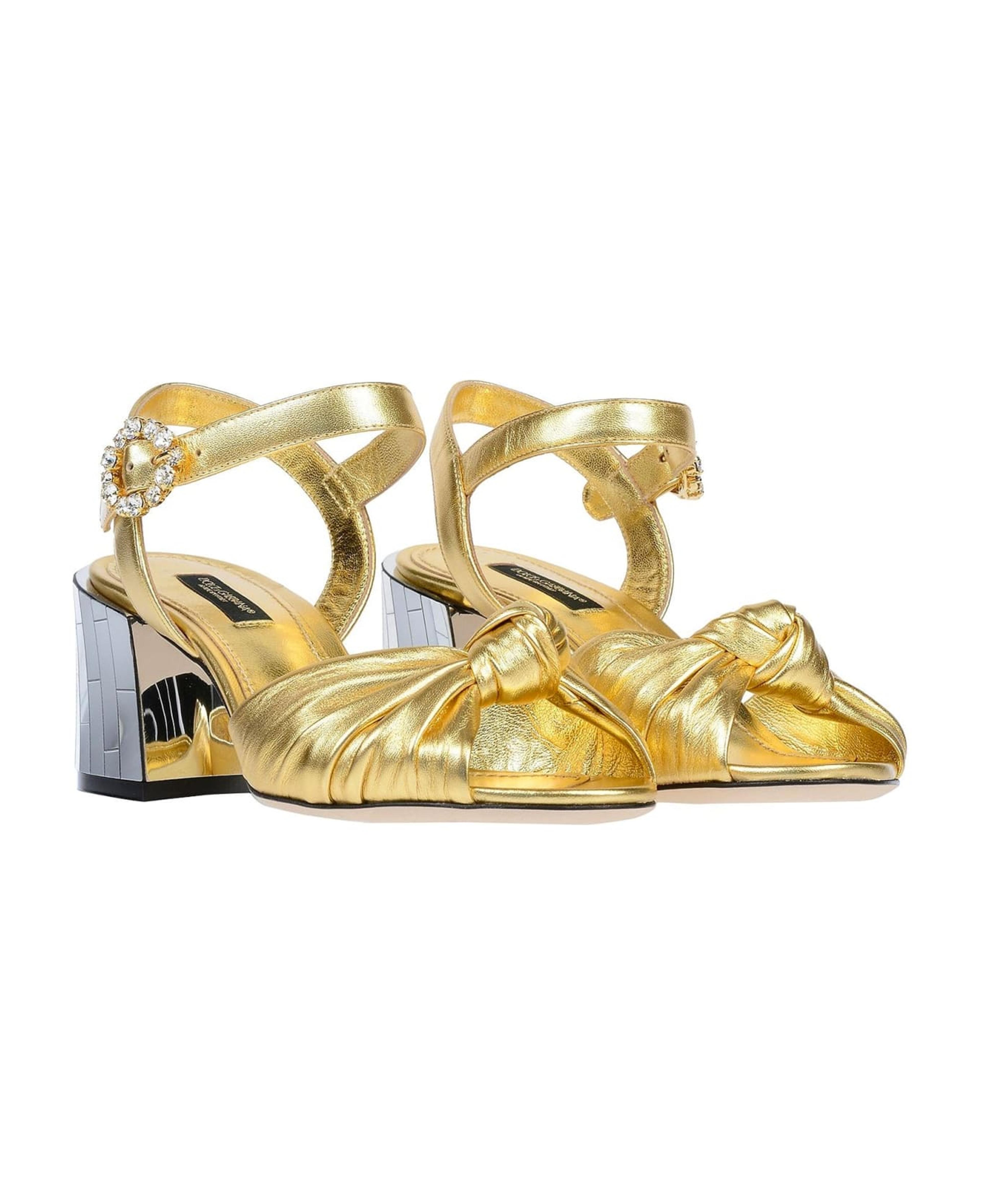 Dolce & Gabbana Keira Leather Sandals | italist