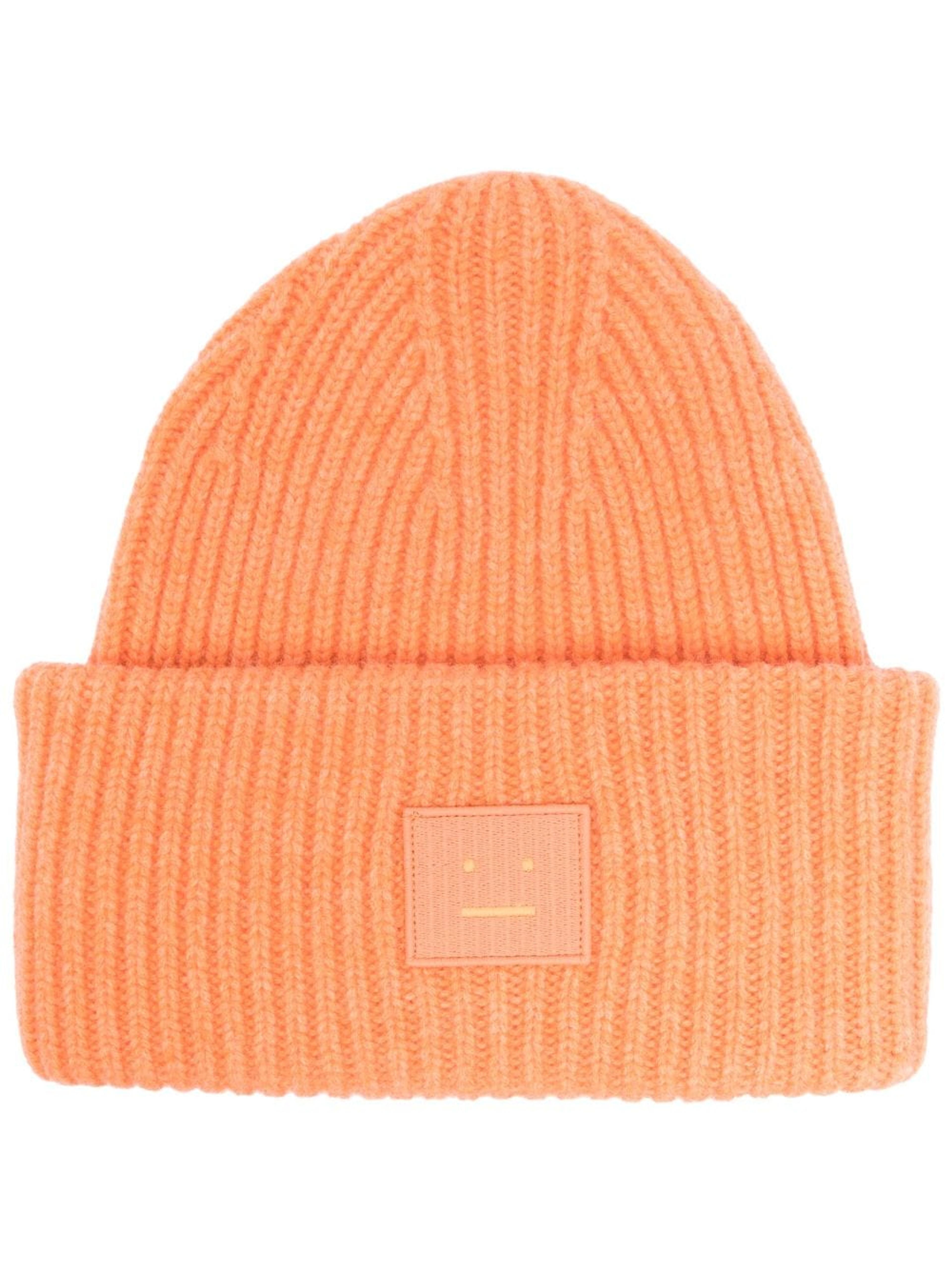 Acne Studios Gorro Con Aplique Del Logo - Farfetch