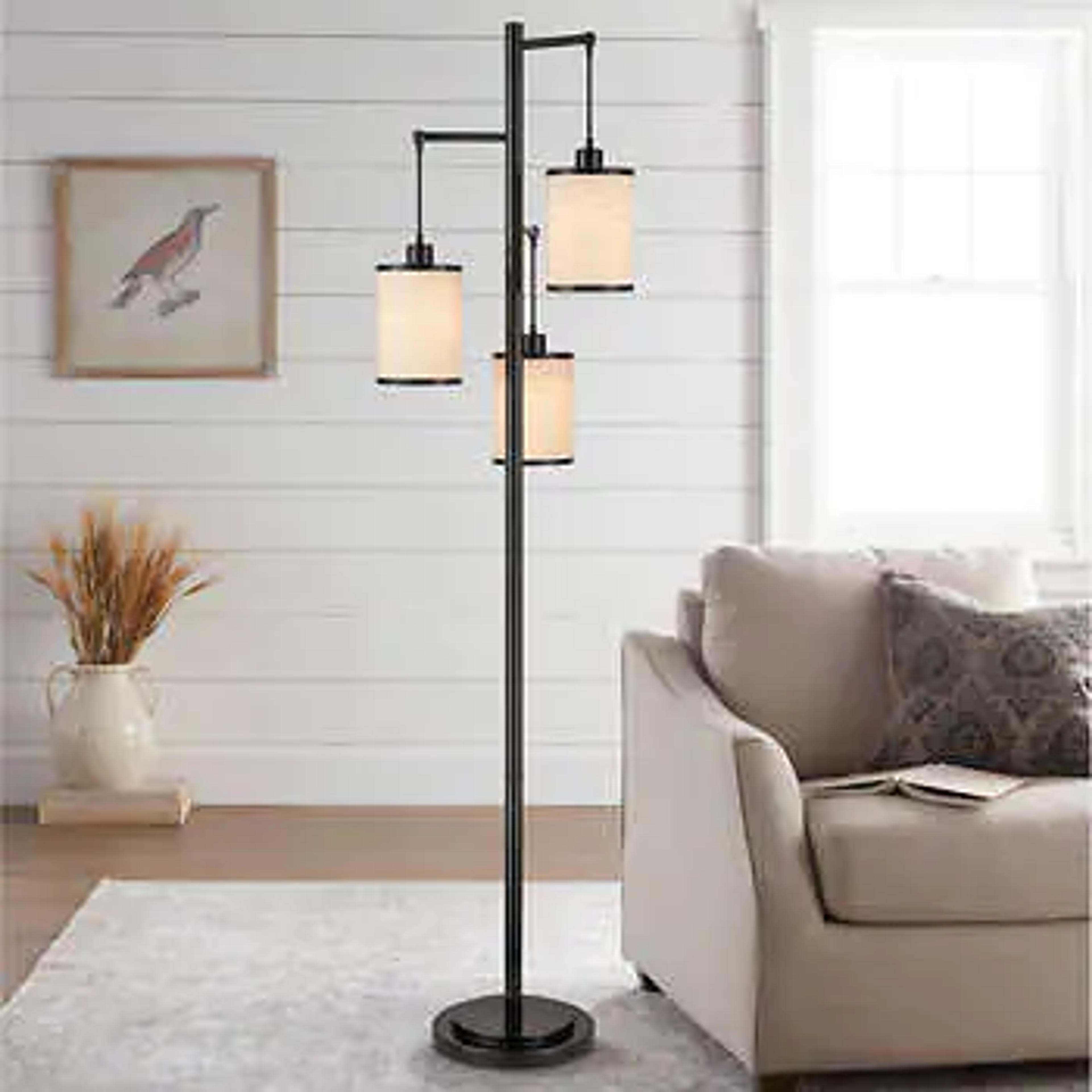 Malibu 3-Light Floor Lamp