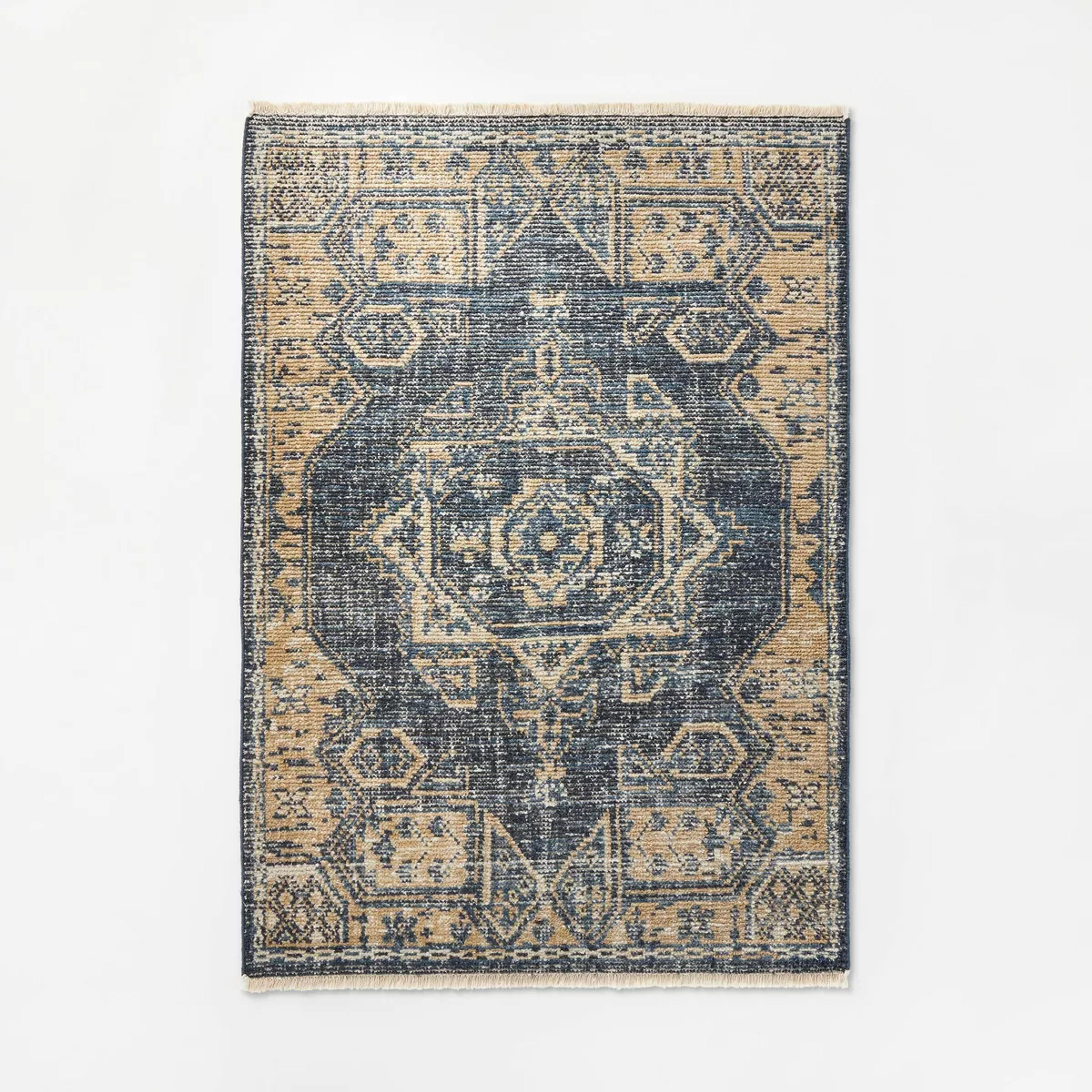 Knolls Authentic Hand Knotted Distressed Persian Style Rug - Threshold™ Designed With Studio Mcgee : Target