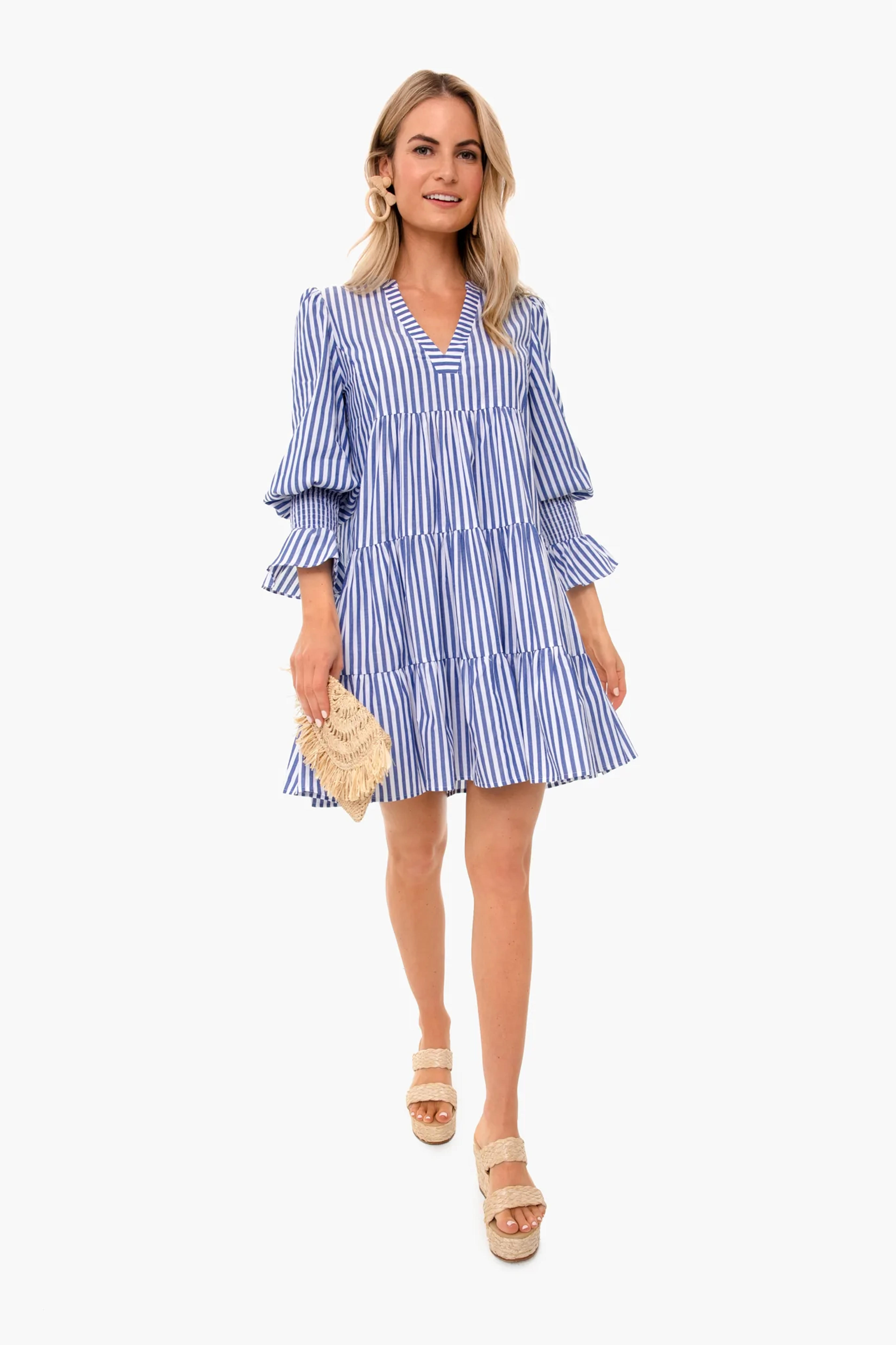 Cornflower Blue Salma Dress | Pomander Place