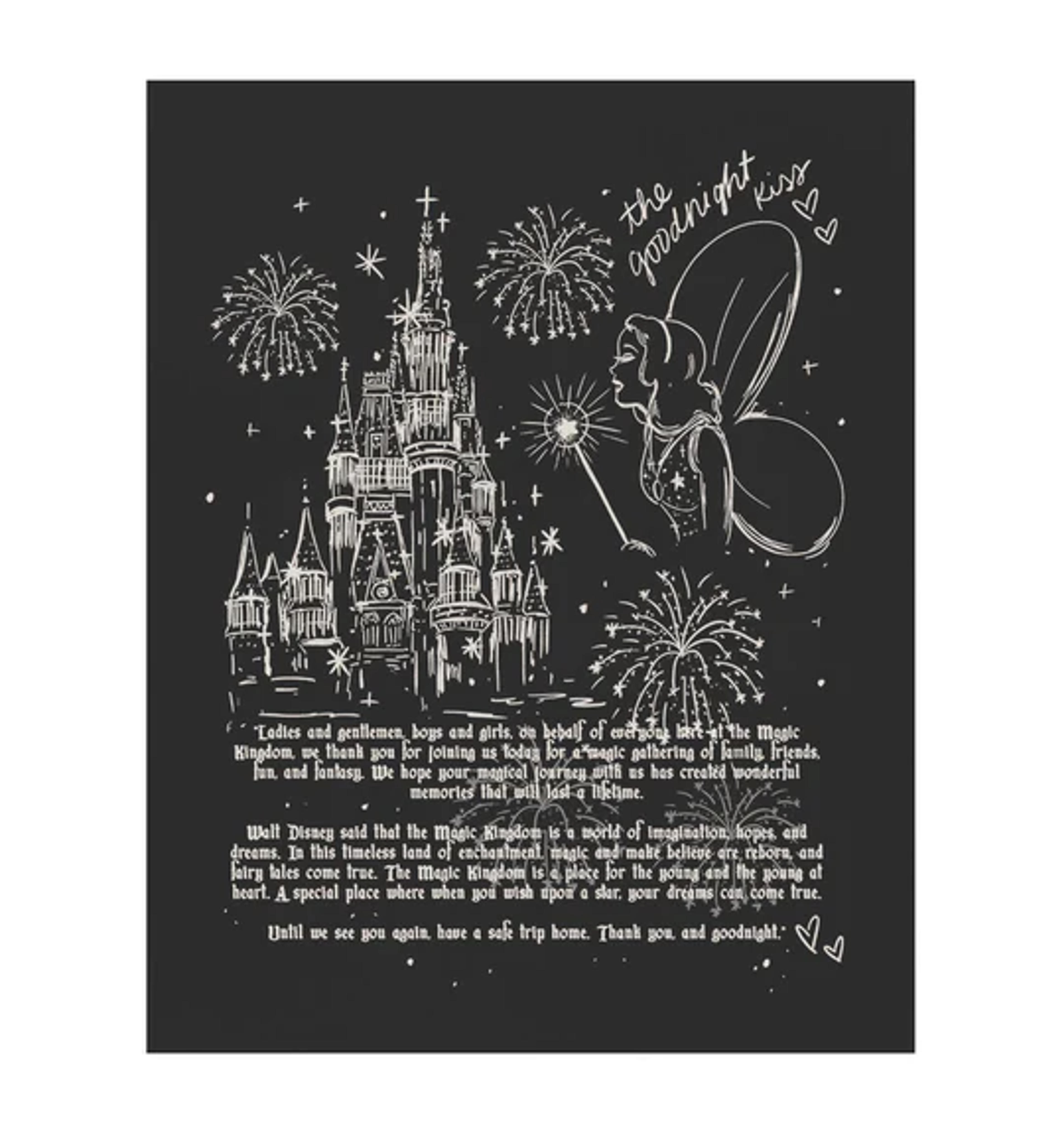 The Goodnight Kiss Art Print | 2nd Star Ln