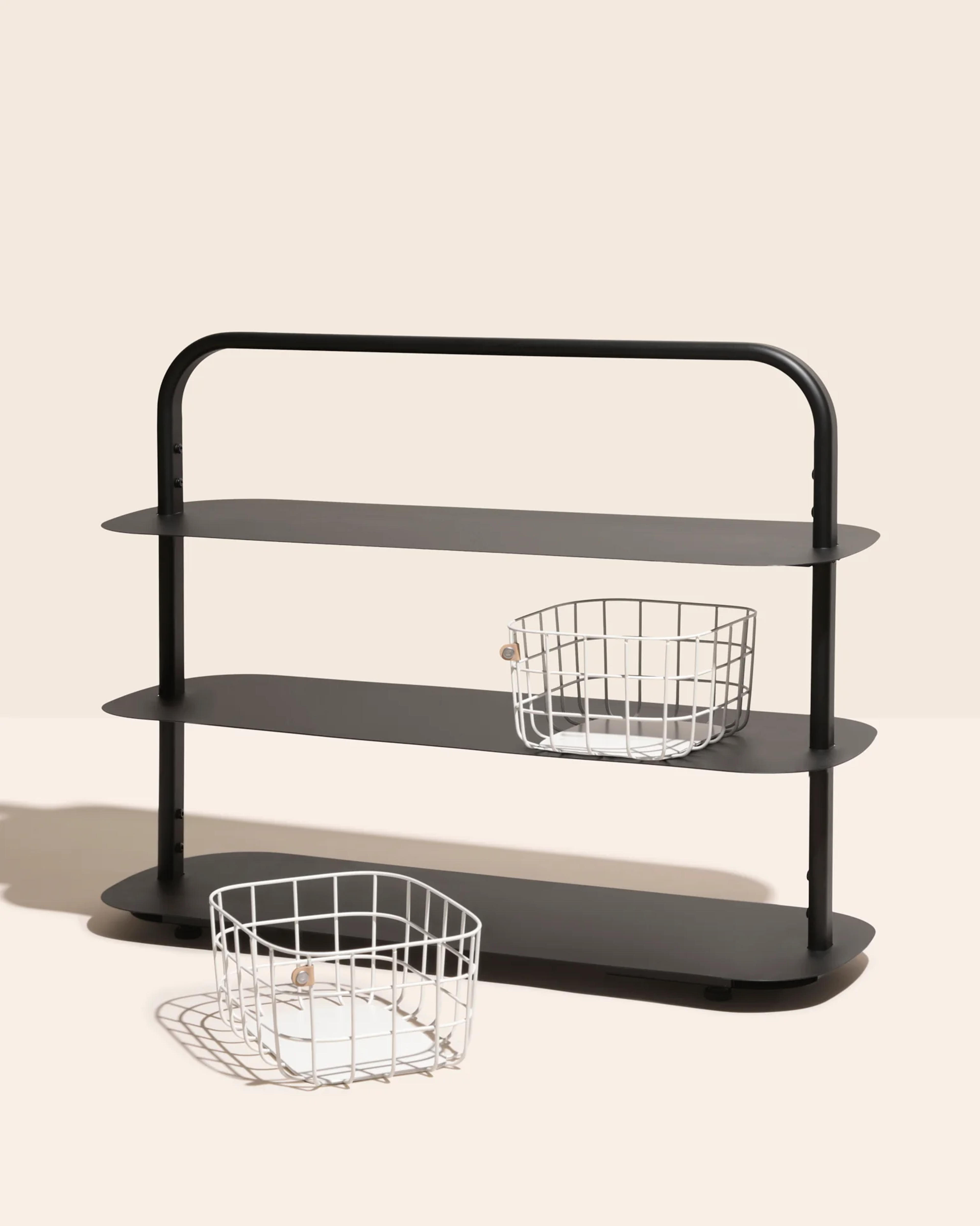 Entryway Rack + 2 Medium Baskets