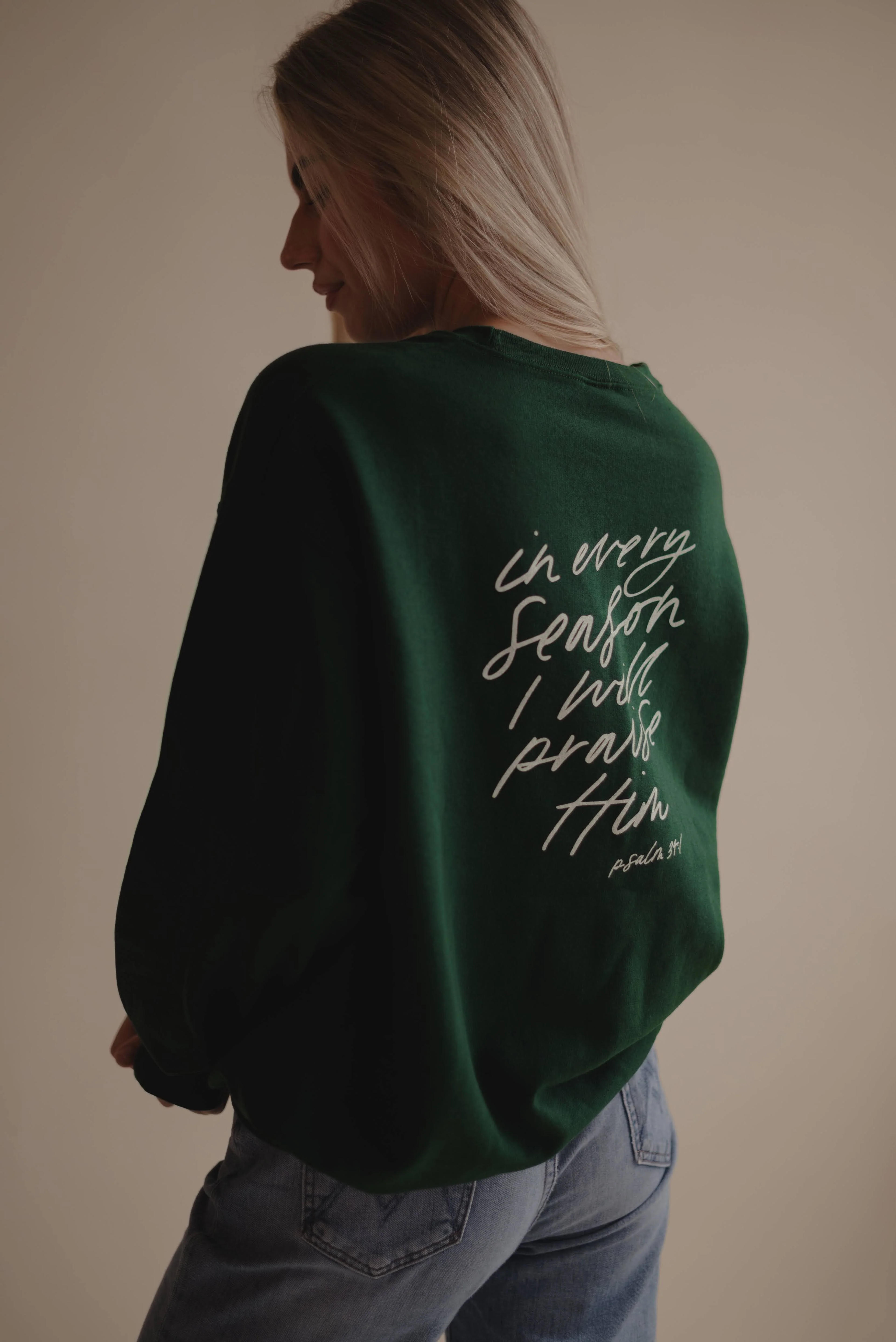 In Every Season Pullover – Dear Heart