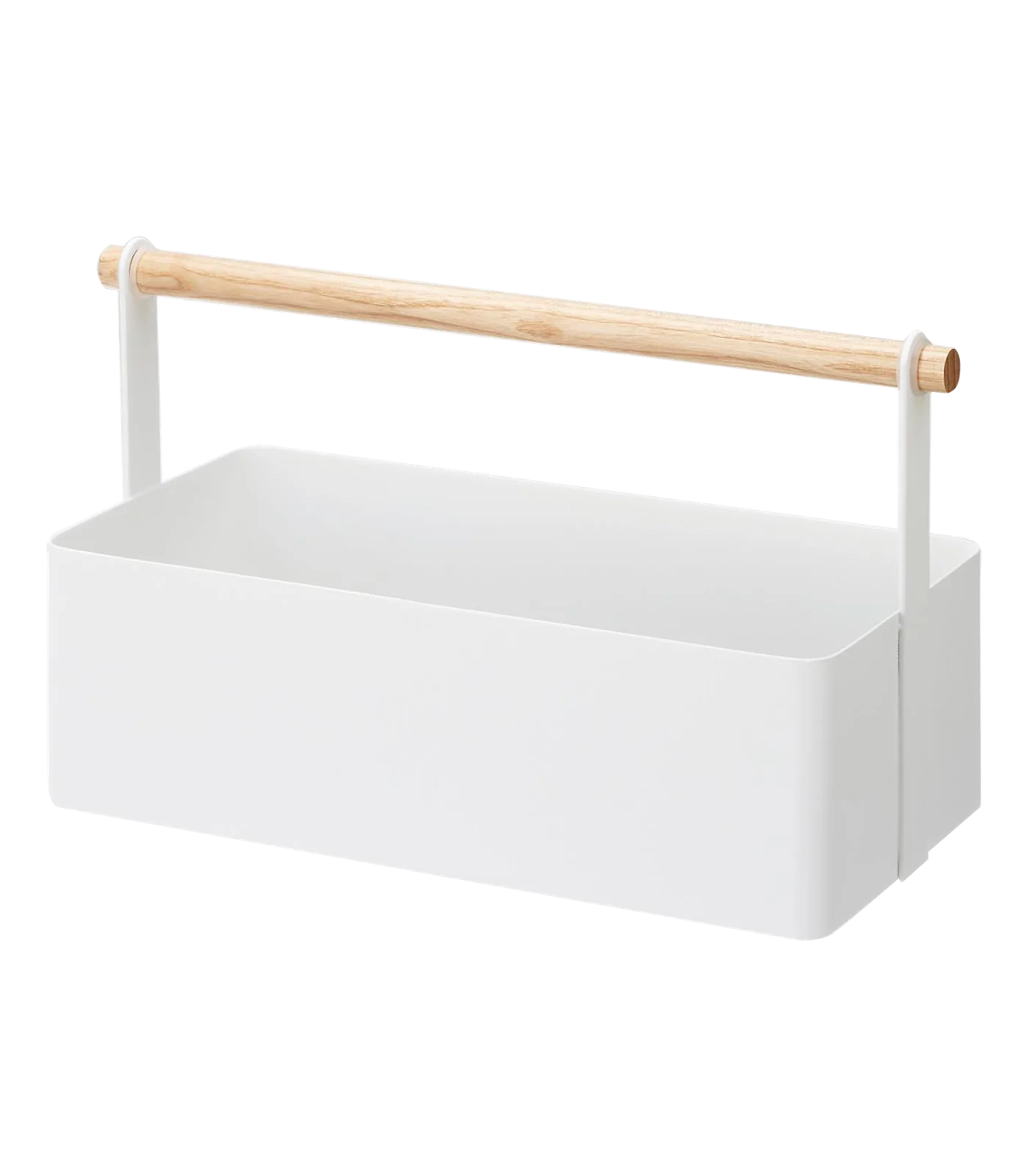 Storage Caddy - Steel + Wood - Large