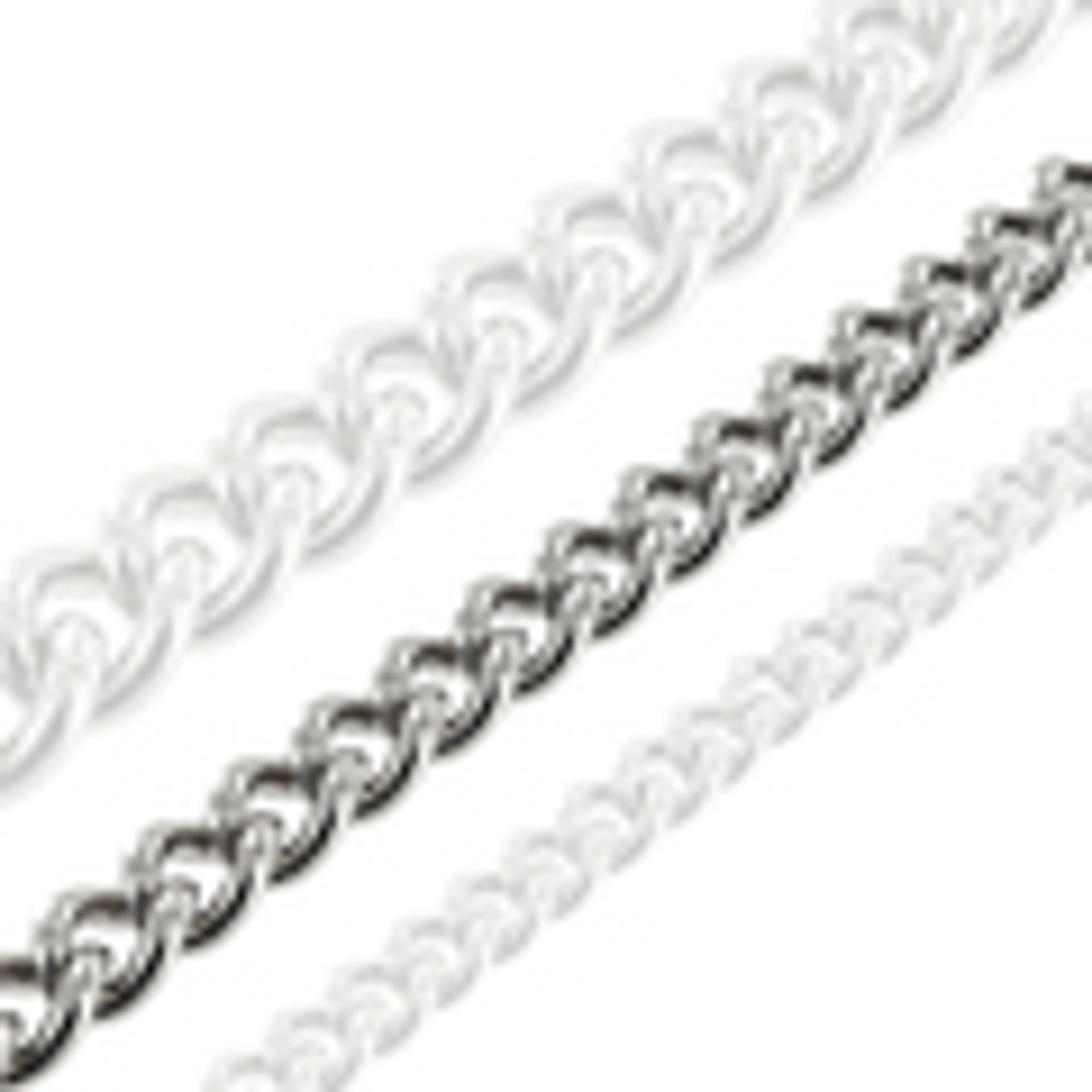 B8835 Nickel Plate, Round Chain, Solid Brass-LL (36" length)