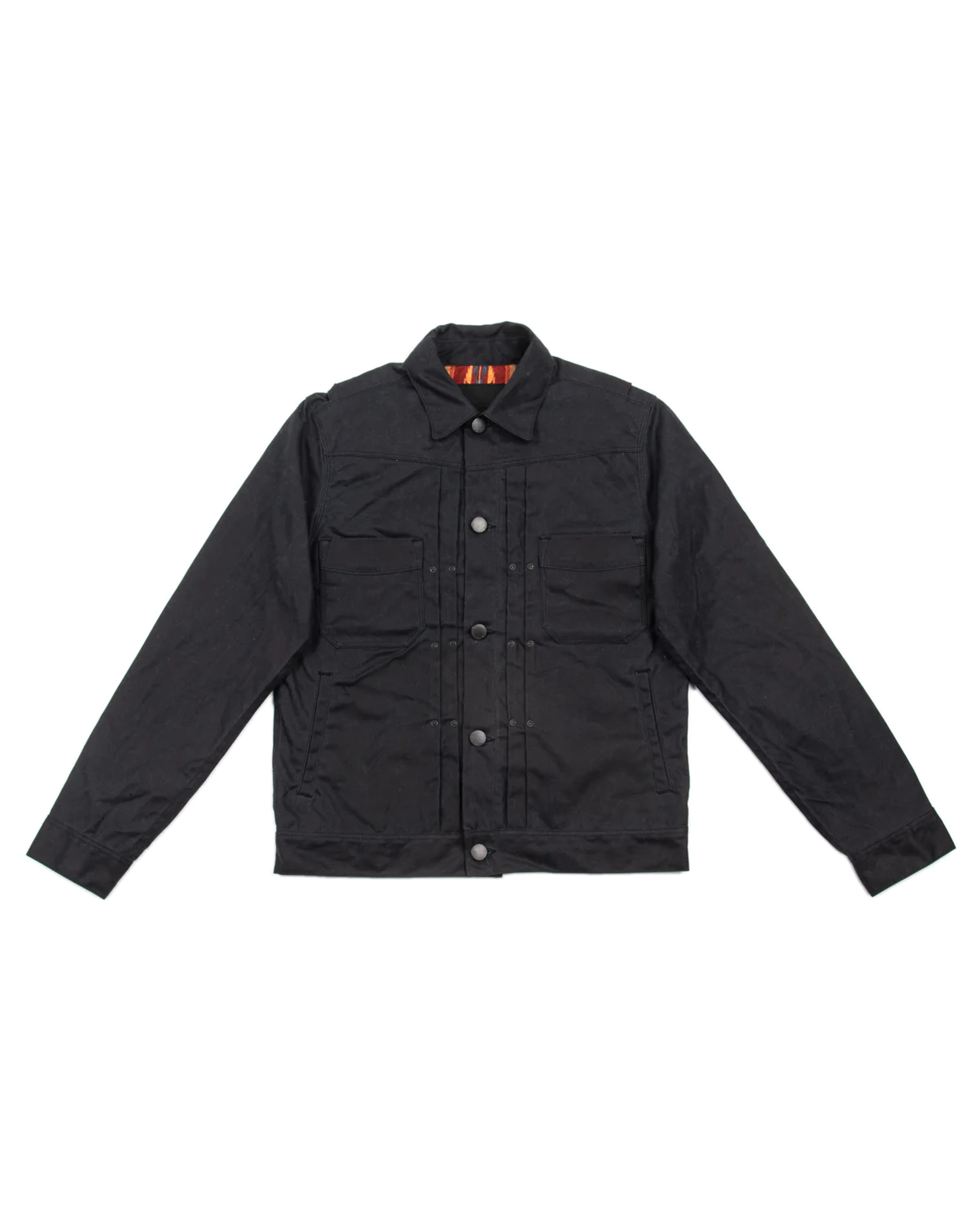 Freenote RJ-1 Jacket - Black Waxed Canvas – Standard & Strange