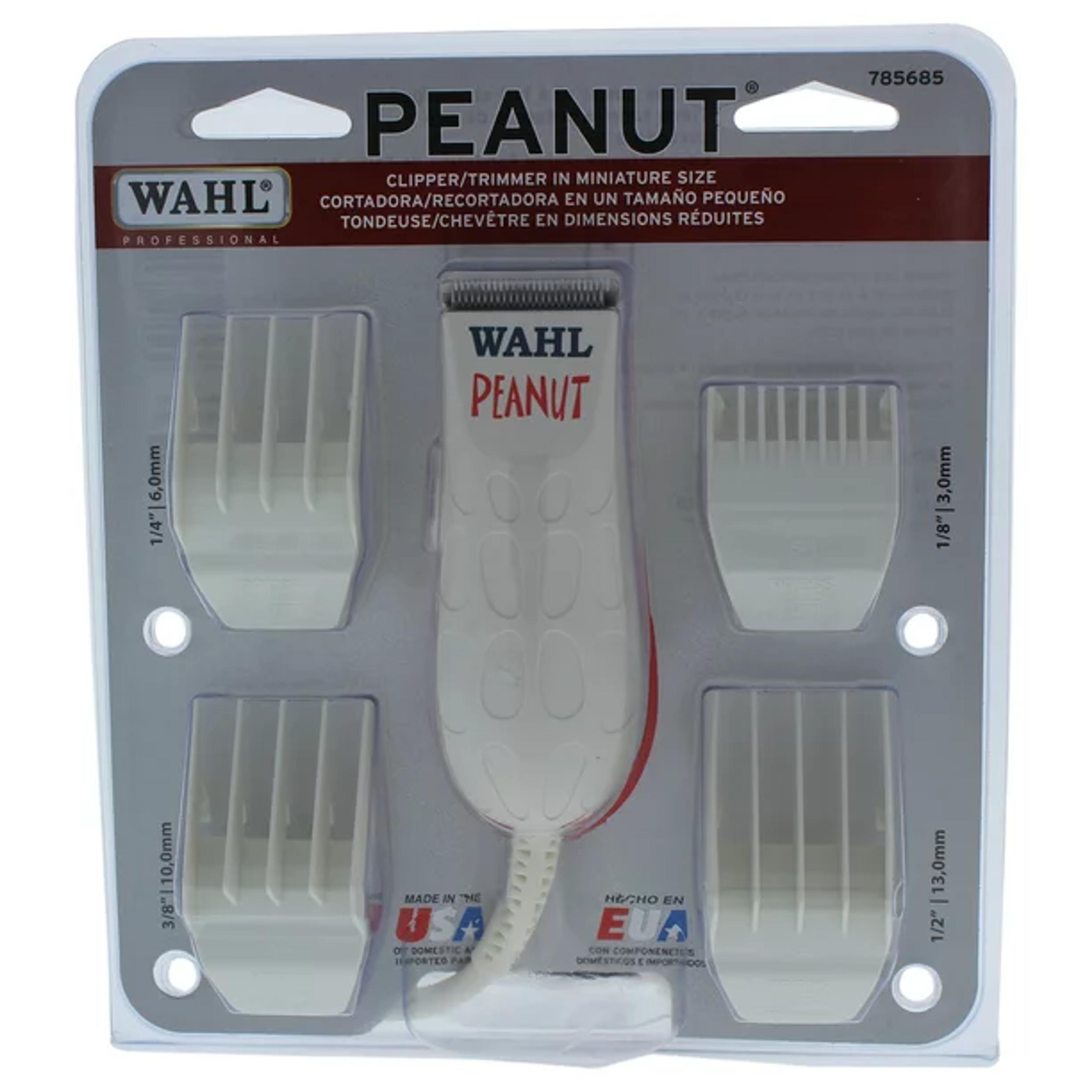 WAHL PROFESSIONAL Peanut - Model # 8655 - White - 1 Piece Kit Trimmer - Walmart.com