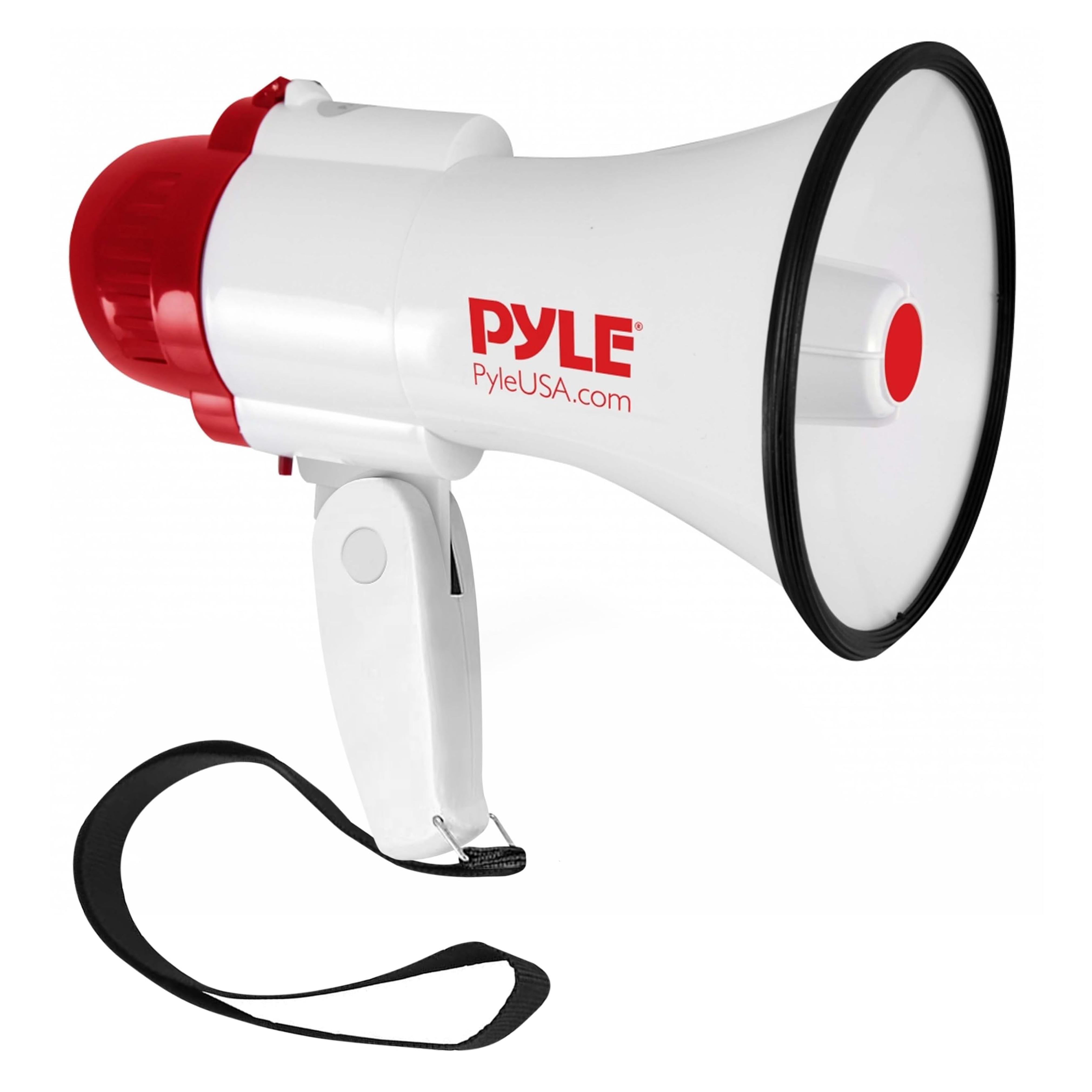 Pyle-Pro Professional Megaphone/Bullhorn with Siren and Voice Recorder