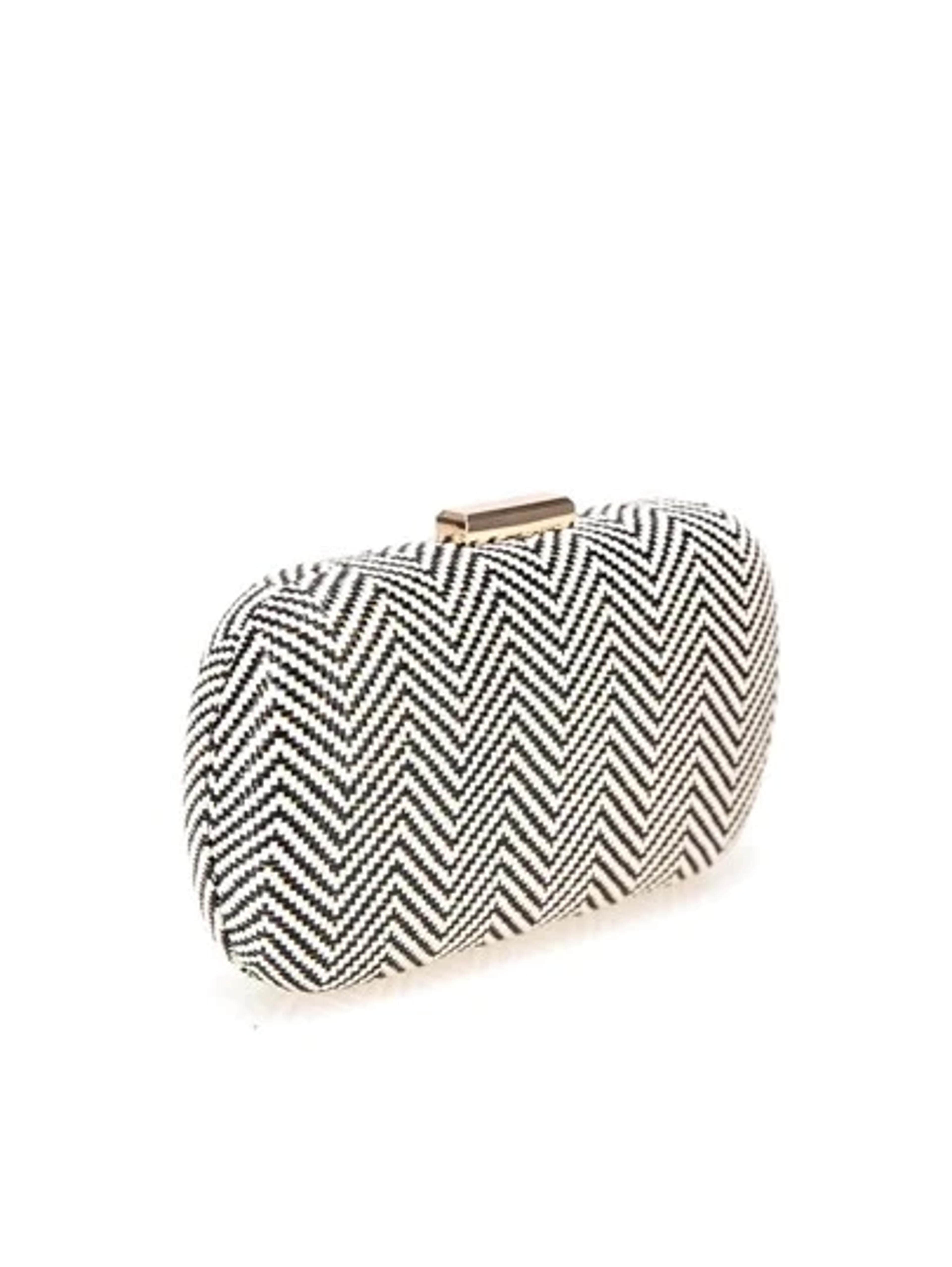 Mini Chevron Pattern Chain Box Bag | SHEIN USA