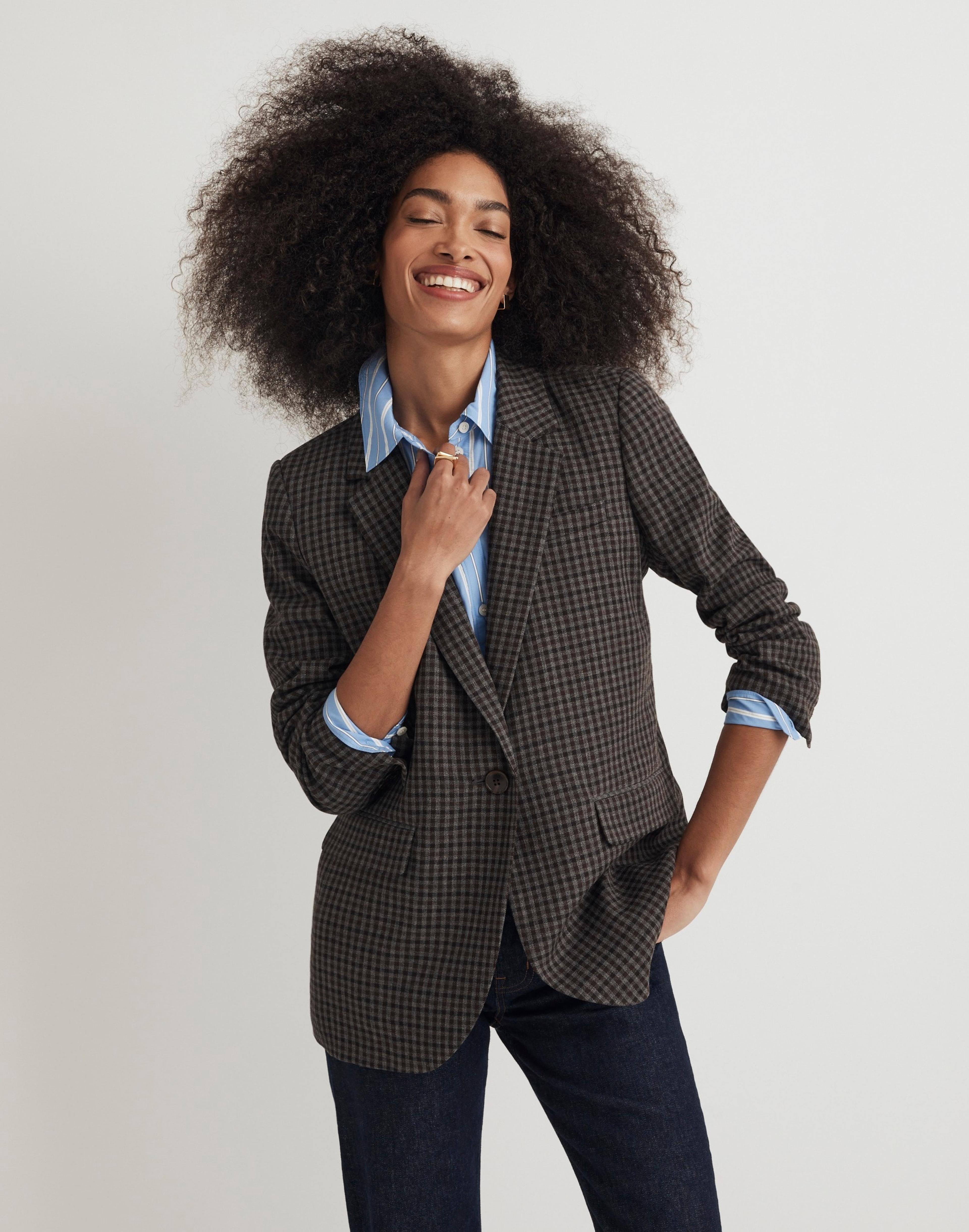 The Larsen Blazer in Plaid