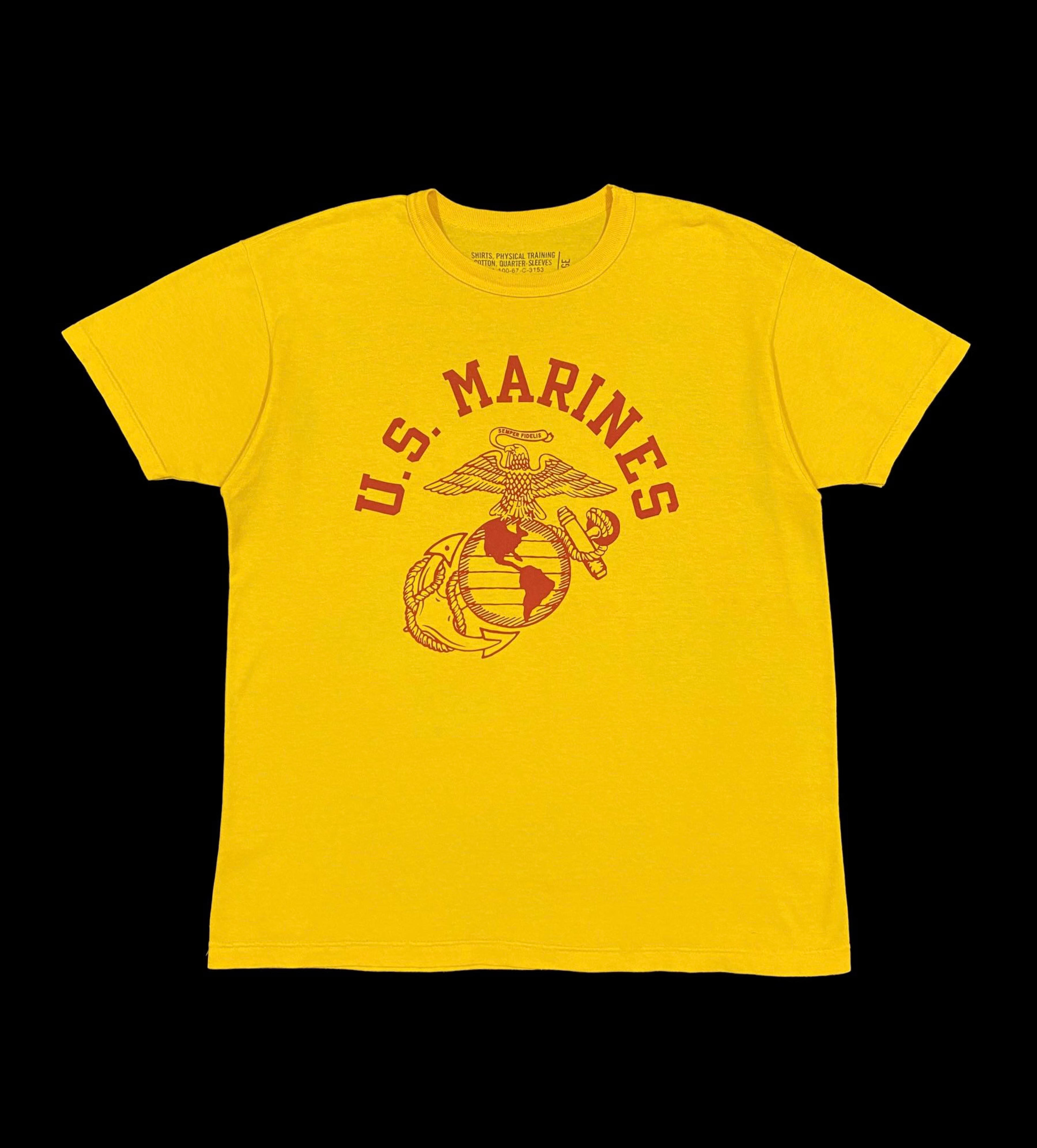 Raretoys Mccoys Mfg.co Us Marine Logo Tee/the Real Mccoys/inspector/made in Japan/size L