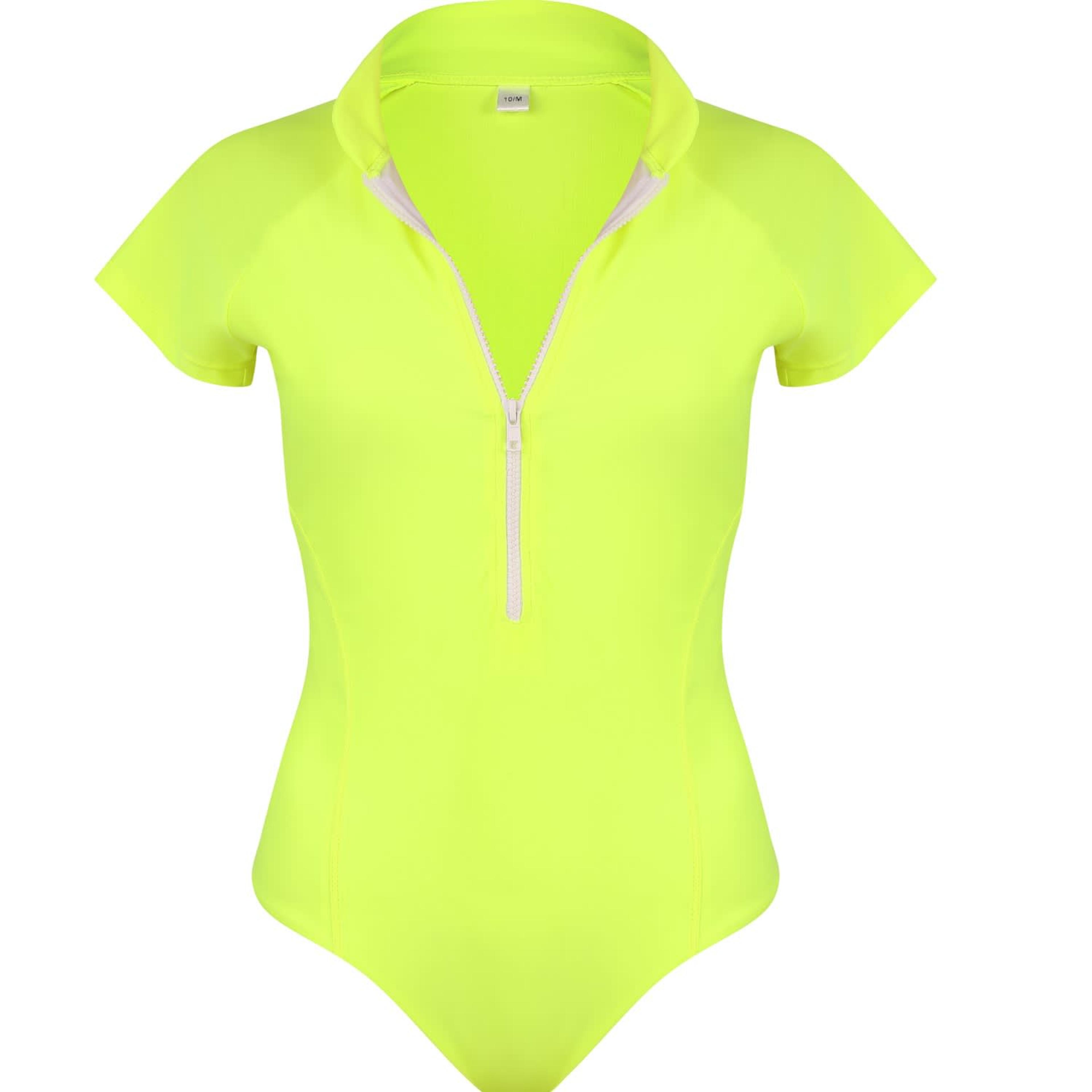 Emily Neon Yellow One Piece