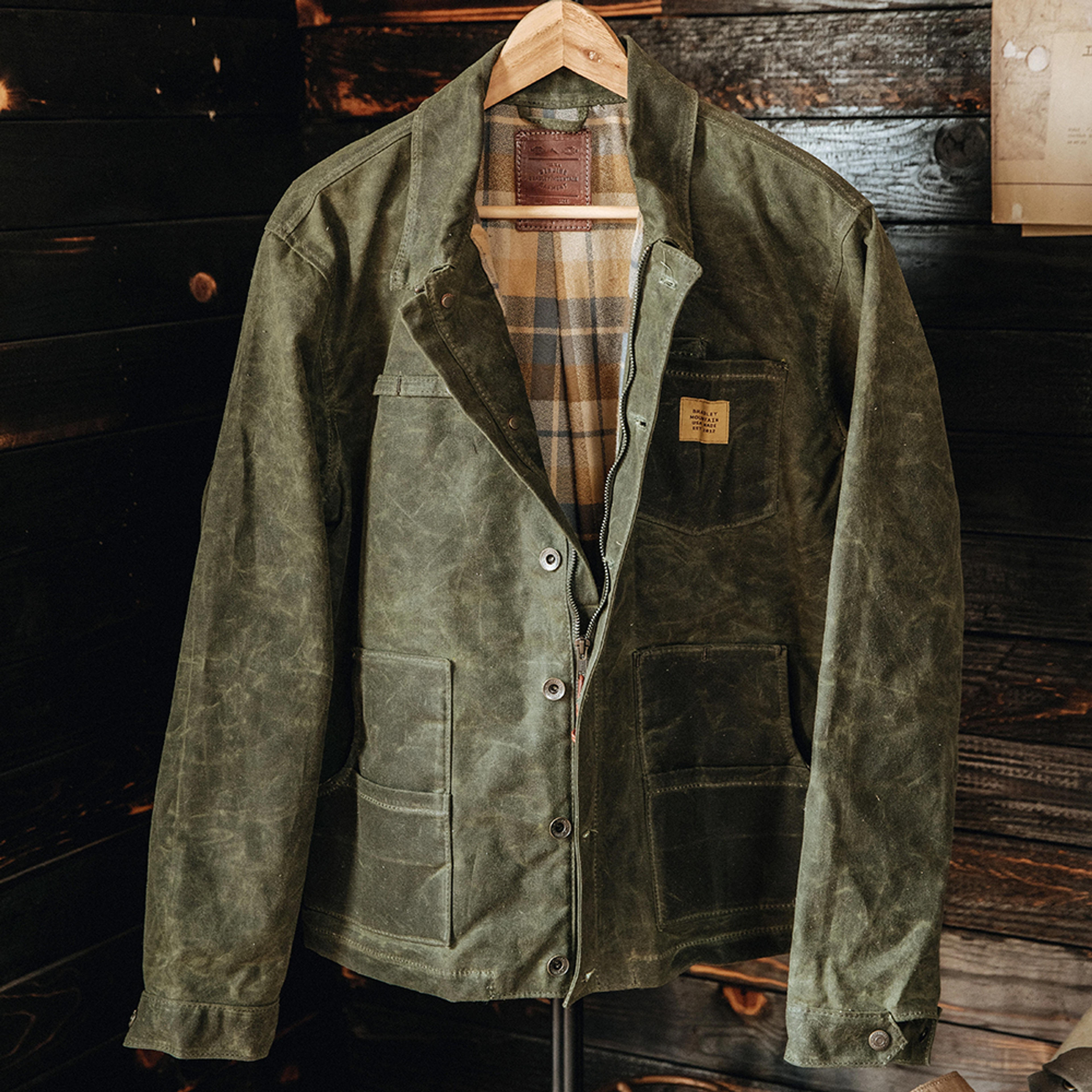 4 Season Cabin Jacket - Olive | Forest + Ocean