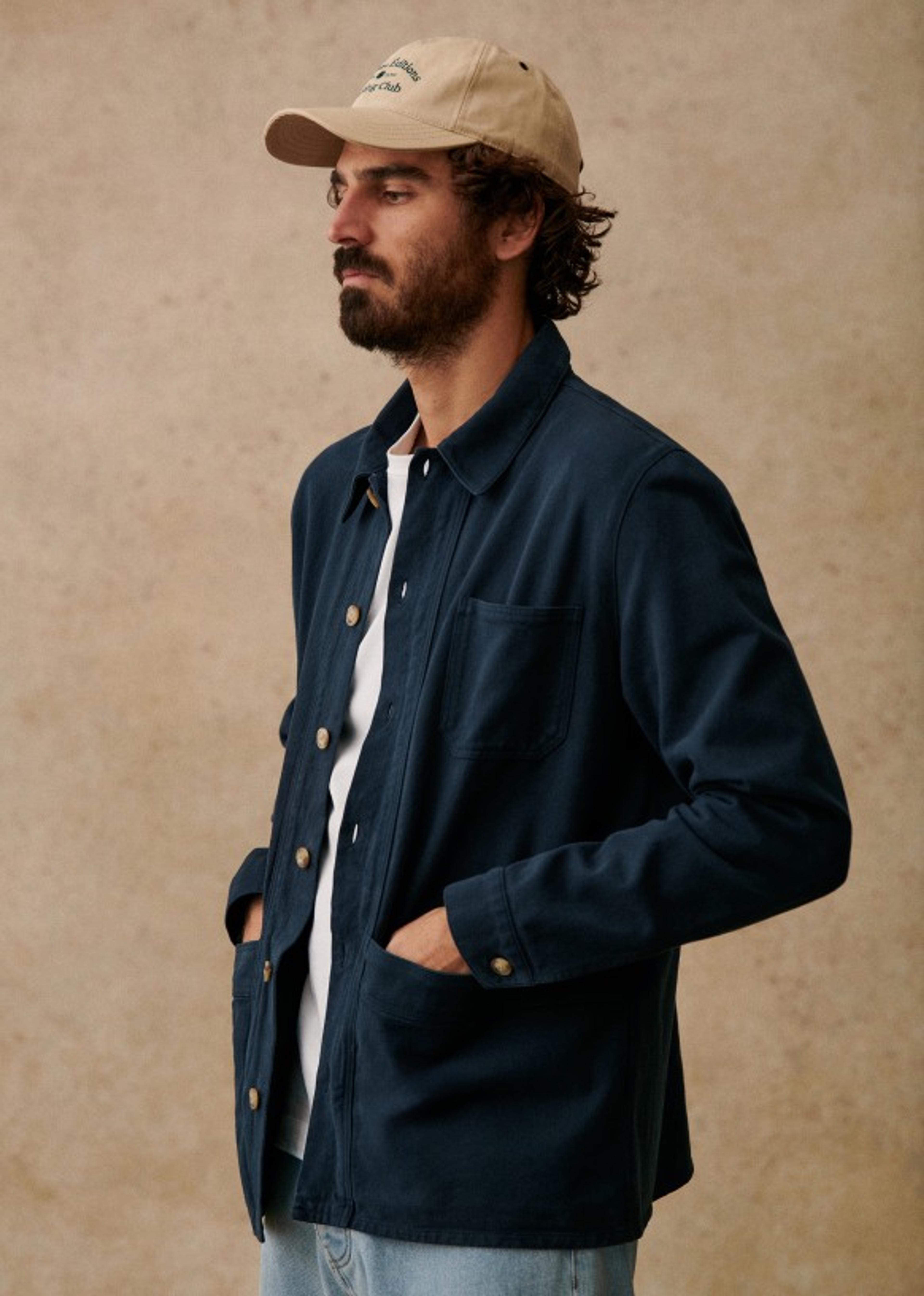 Will Jacket - Navy Blue - Octobre Éditions