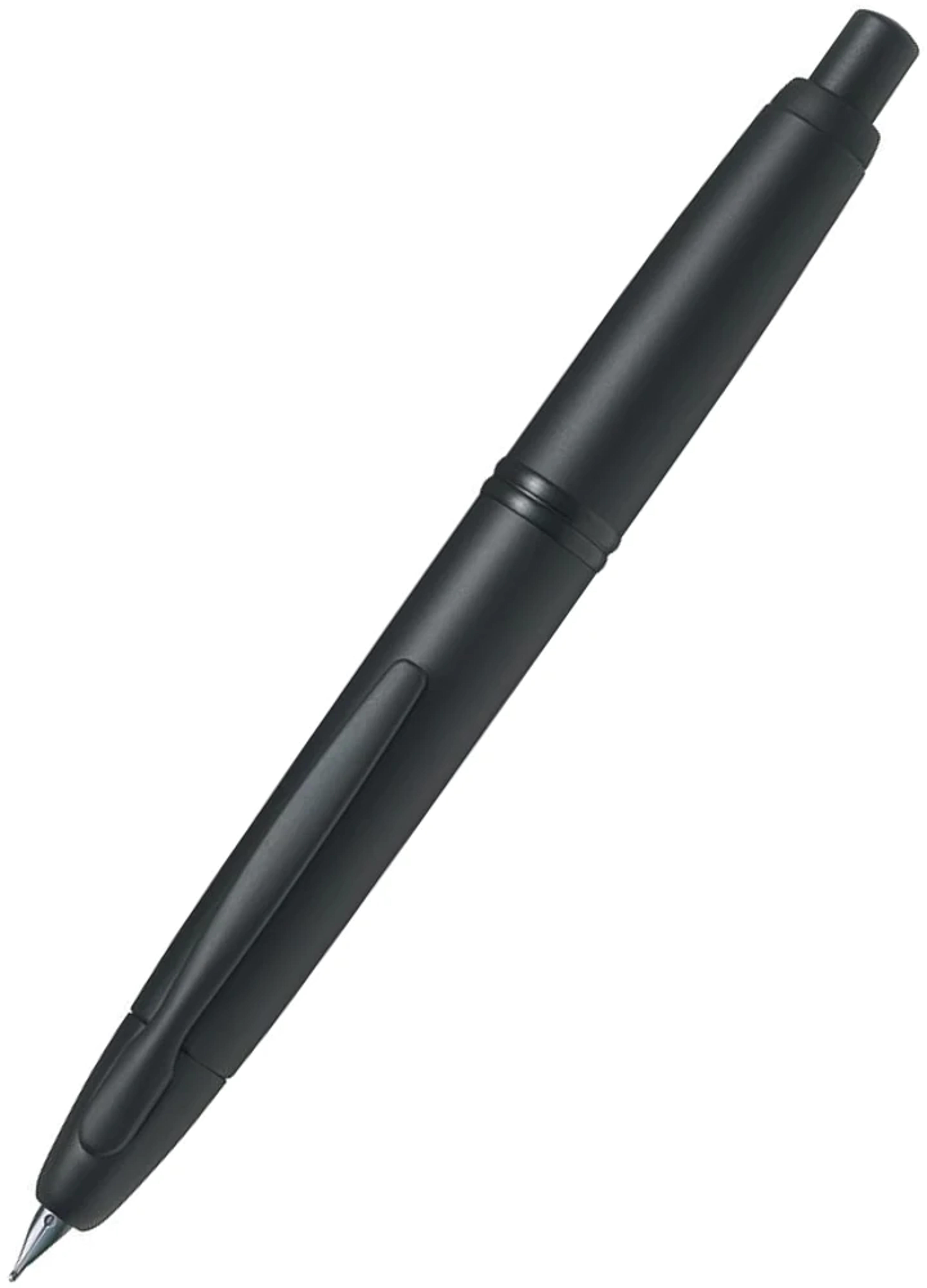 Pilot Capless (Vanishing Point) Matte Black Fountain Pen - Fine — Pulp Addiction