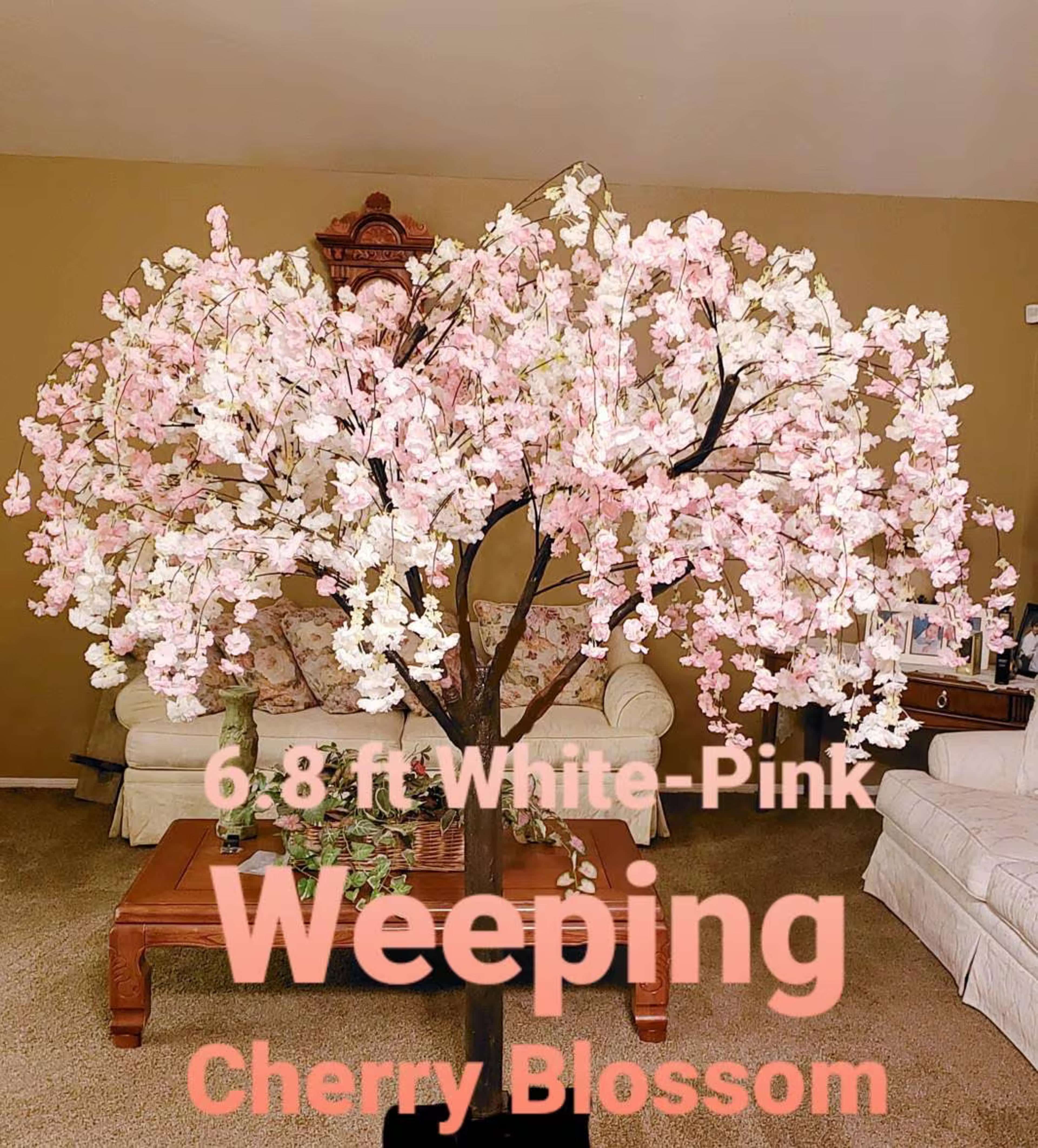 ARTIFICIAL Newluminess Faux Cherry Blossom TREES - Etsy UK