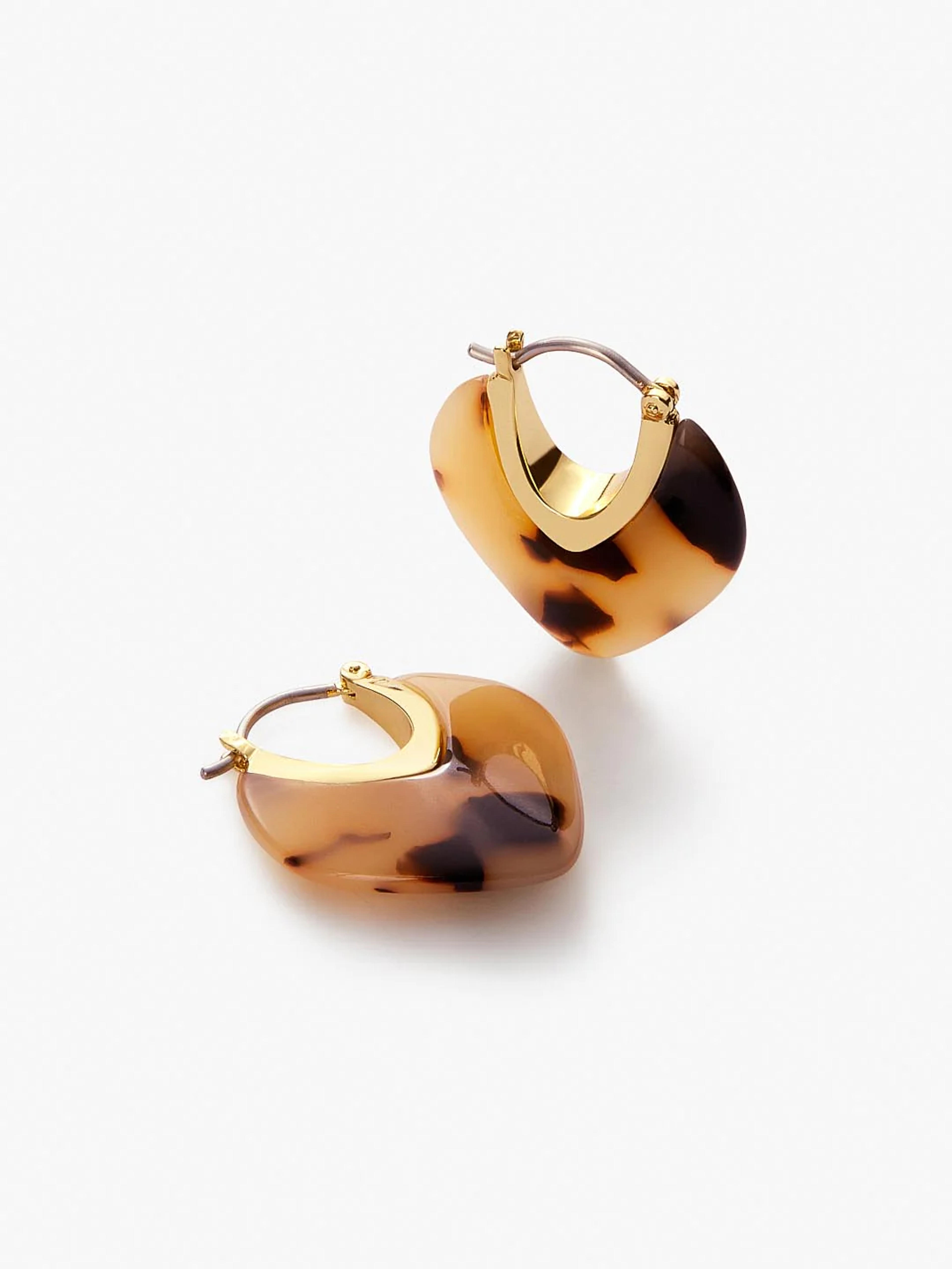 Statement Earrings - Spencer Light Tortoise | Ana Luisa Jewelry