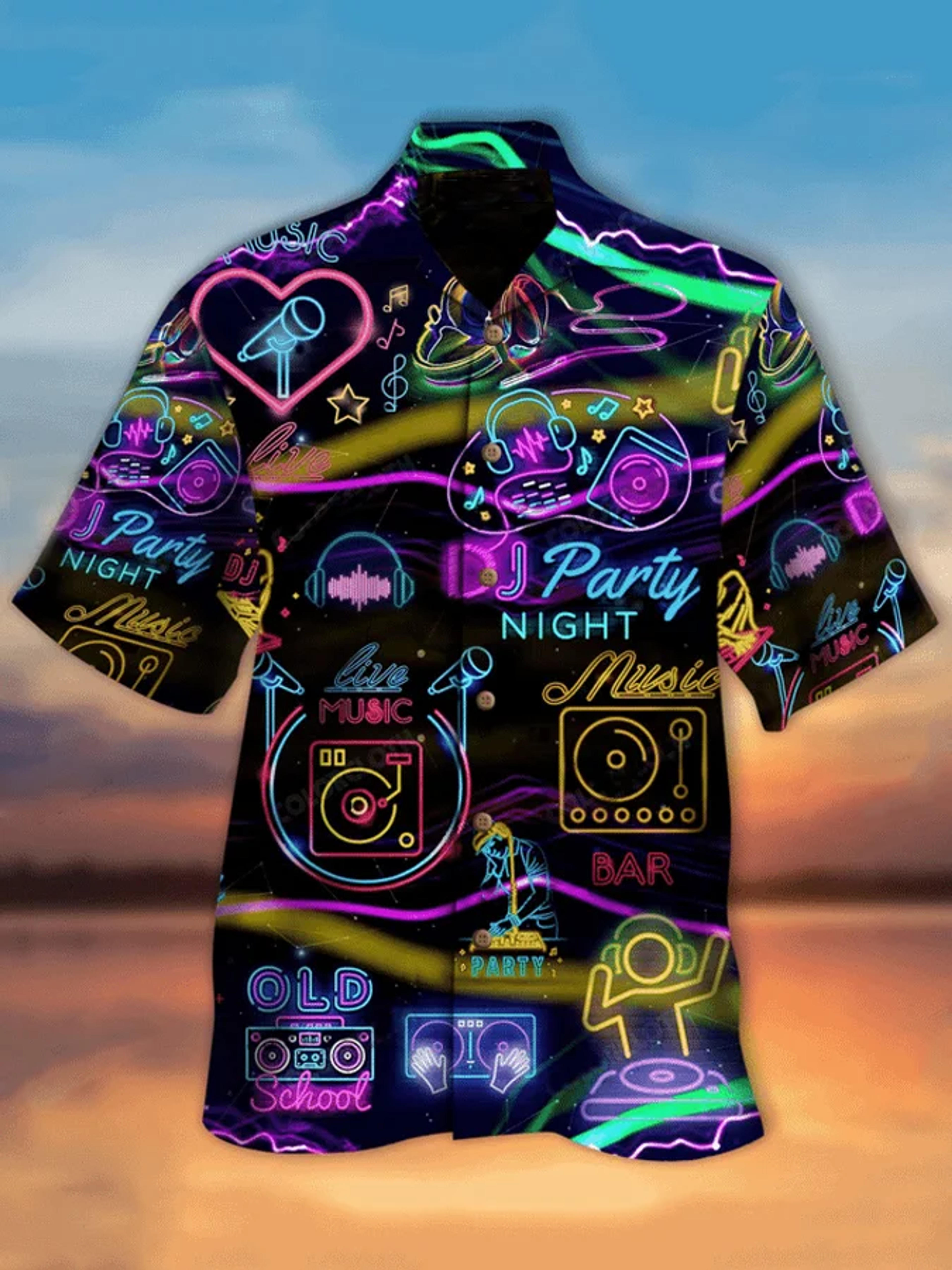 Men's Life Is Better With Dj Neon Hawaiian Shirt - Royaura