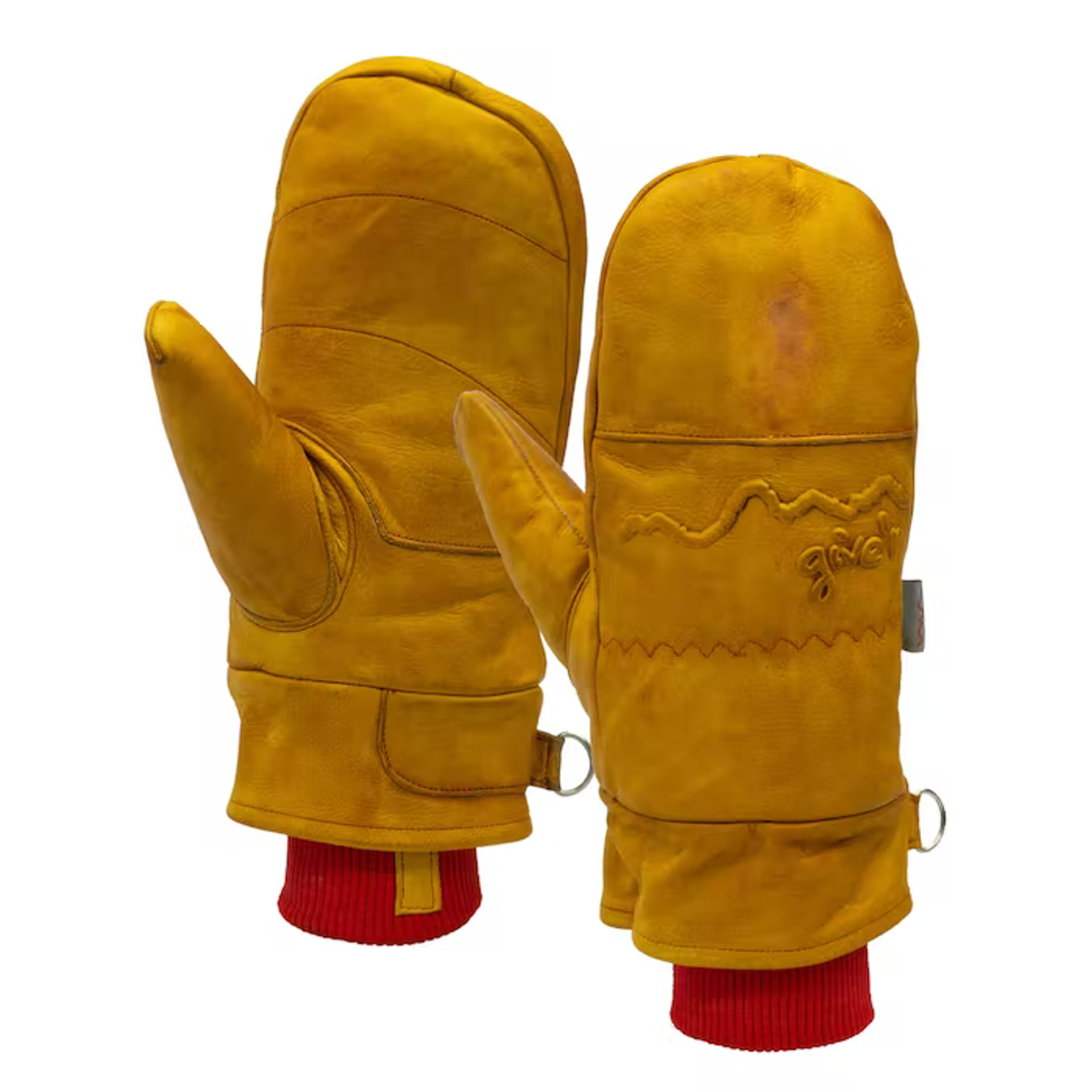 Give'r Frontier Waxed Mittens - Yellow | Gloves | Huckberry
