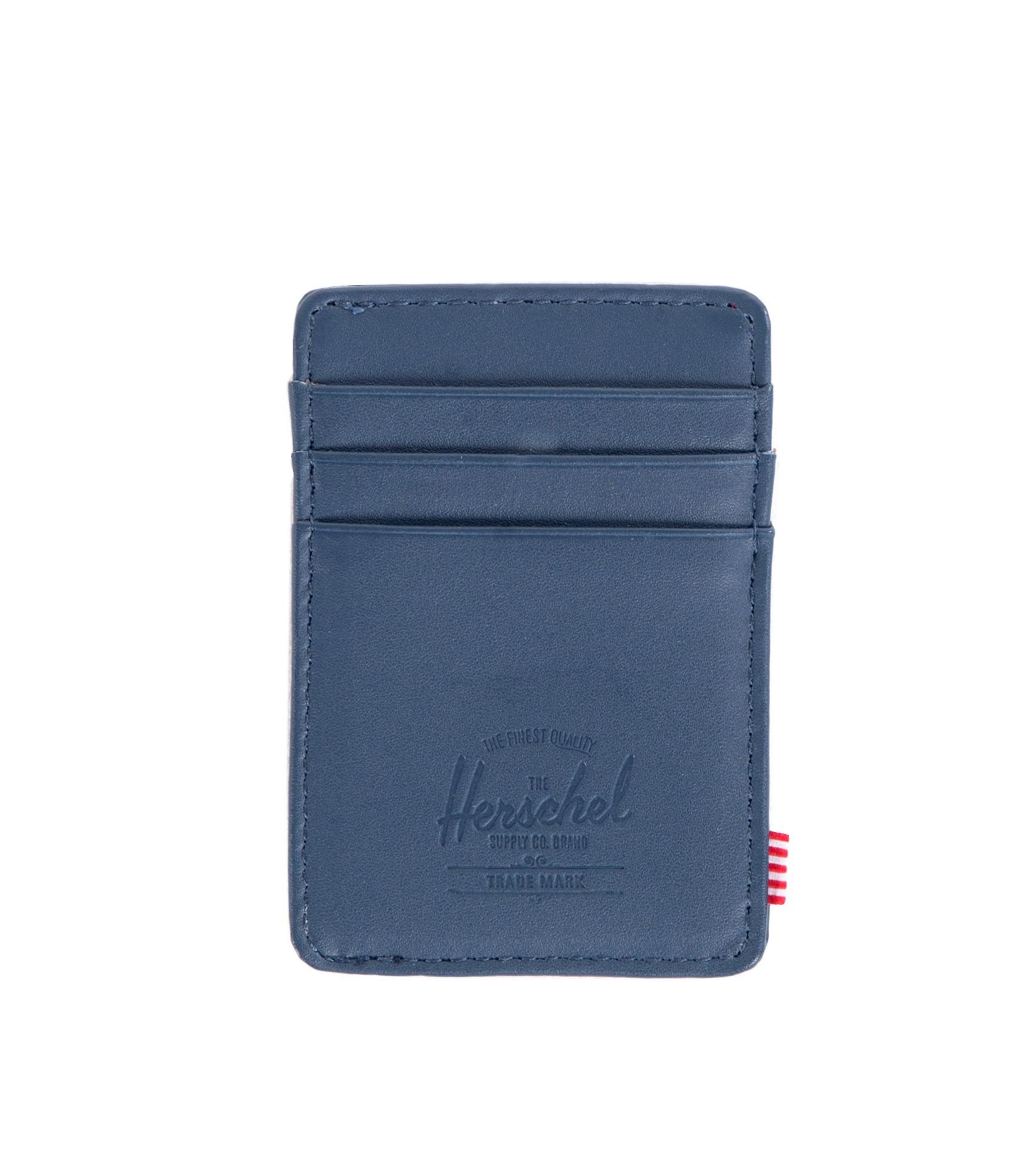 Herschel Supply Company Coin Pouch Raven Leather, Navy