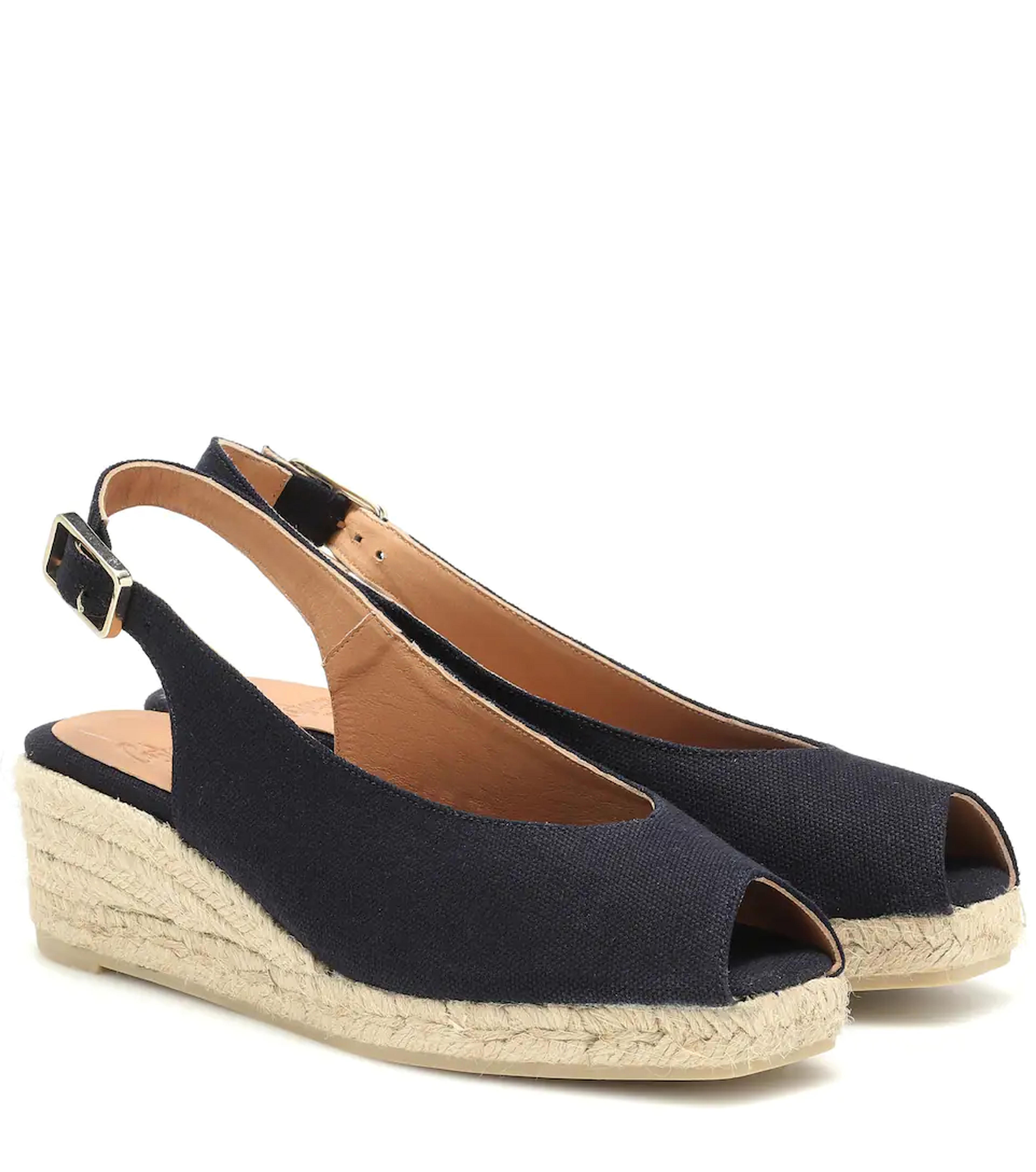 Dosalia Canvas Wedge Espadrilles - Castañer | Mytheresa