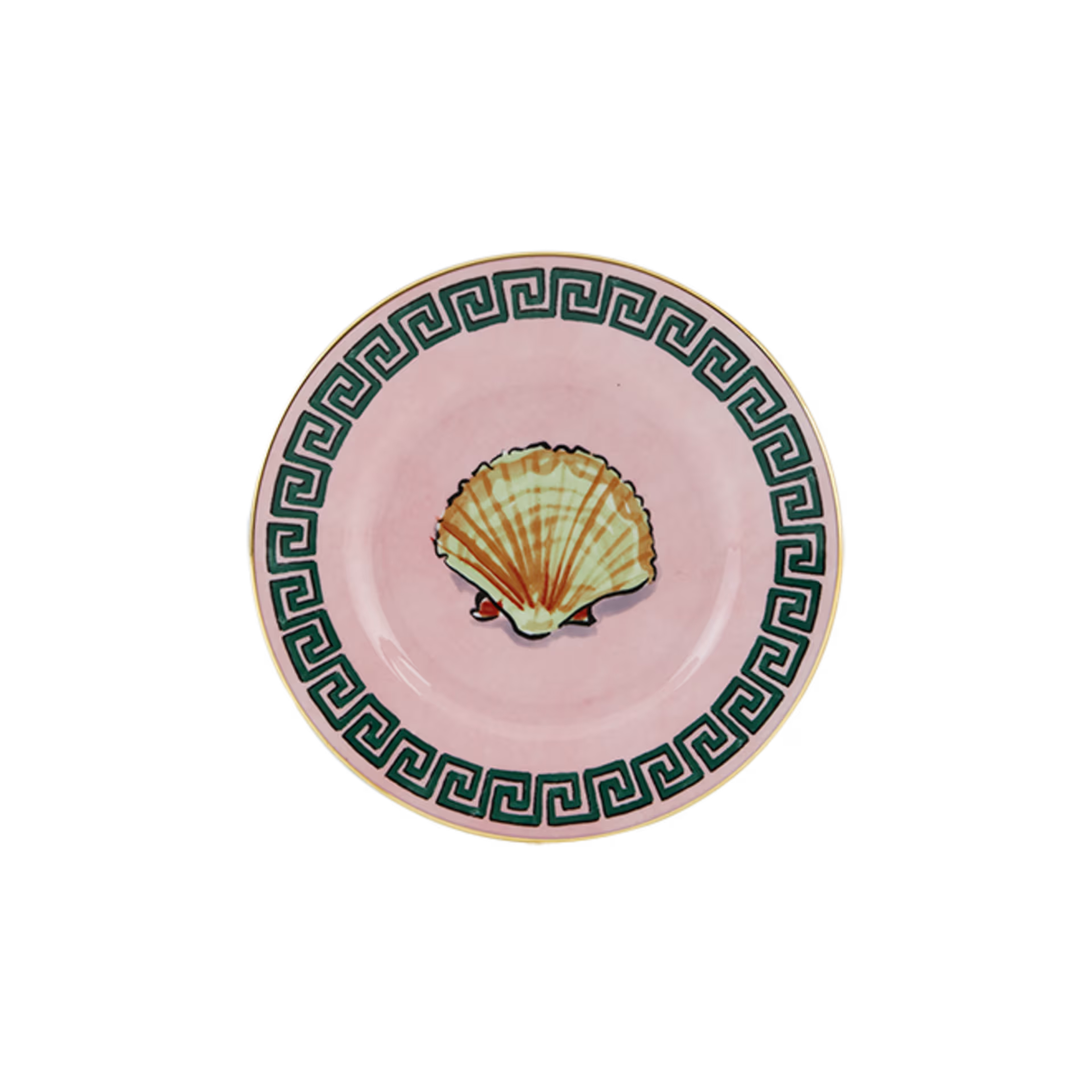 Assiettes à pain en porcelaine rose | GINORI 1735