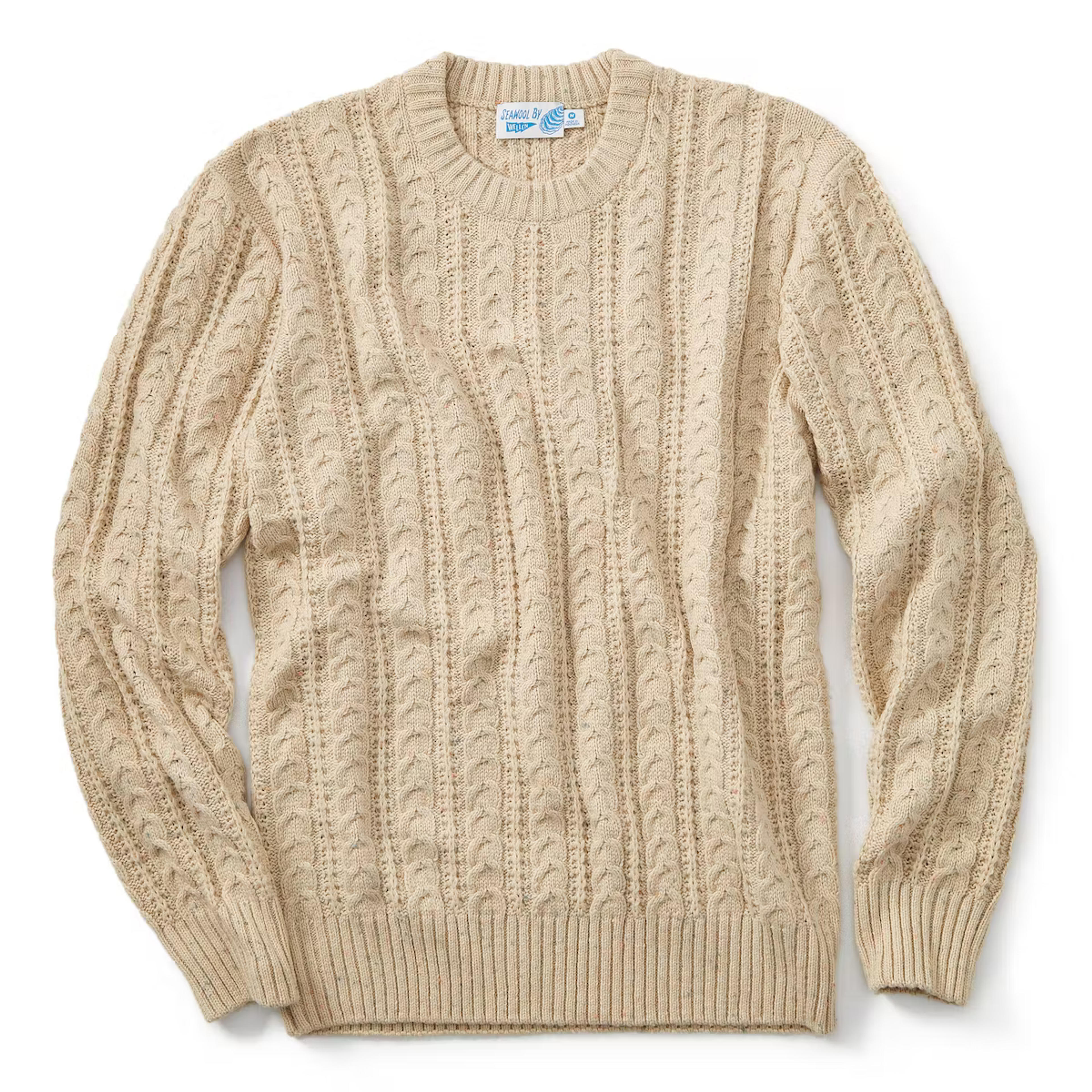 Wellen Seawool Fisherman Sweater - Playa | Fisherman Sweaters | Huckberry