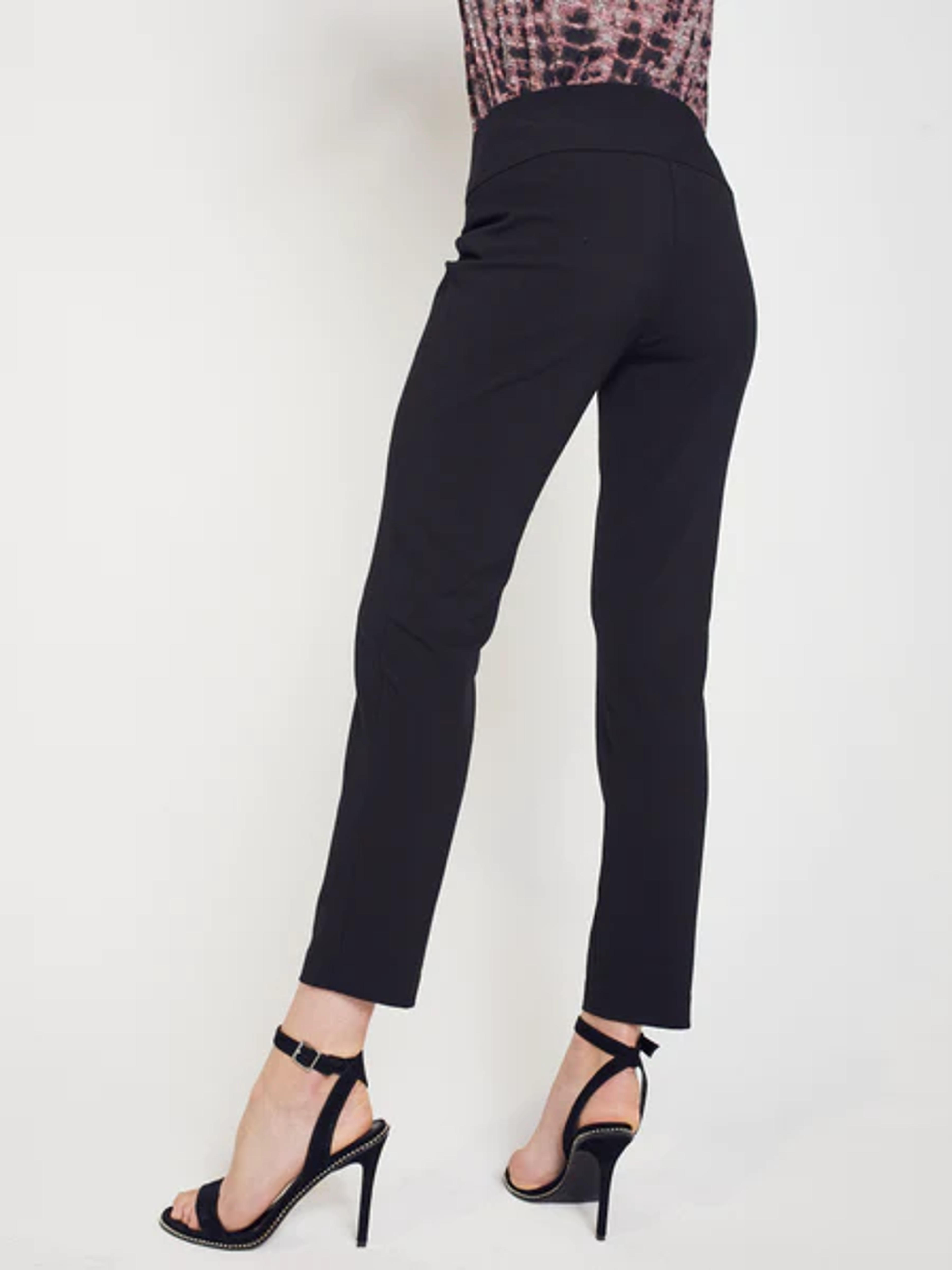 Women's Best Sellers Roz & Ali Secret Agent Pants with Slim Leg & Wide Waistband - Petite