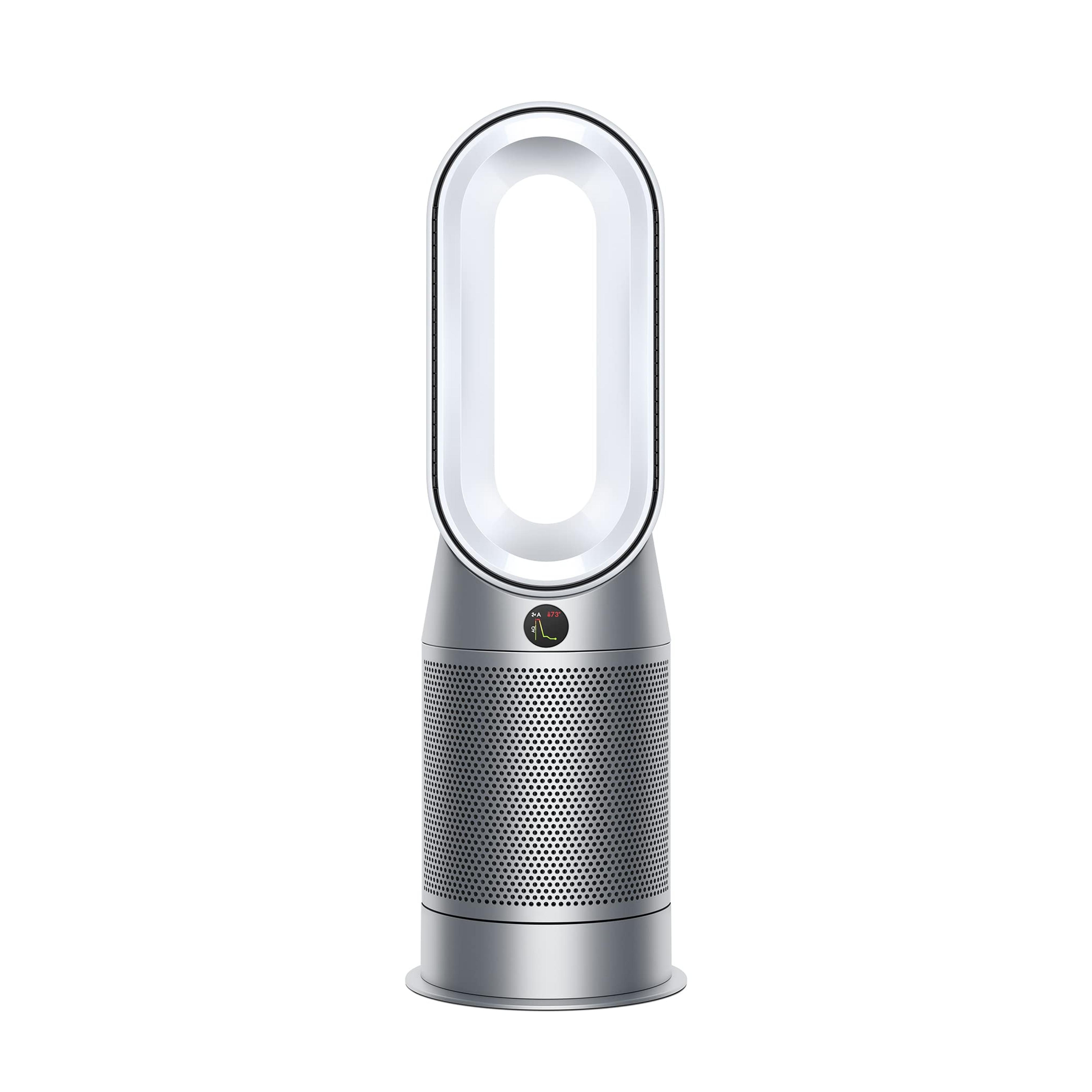 Dyson Purifier Hot+Cool™ HP07 Air Purifier, Heater, and Fan - White/Silver, Large