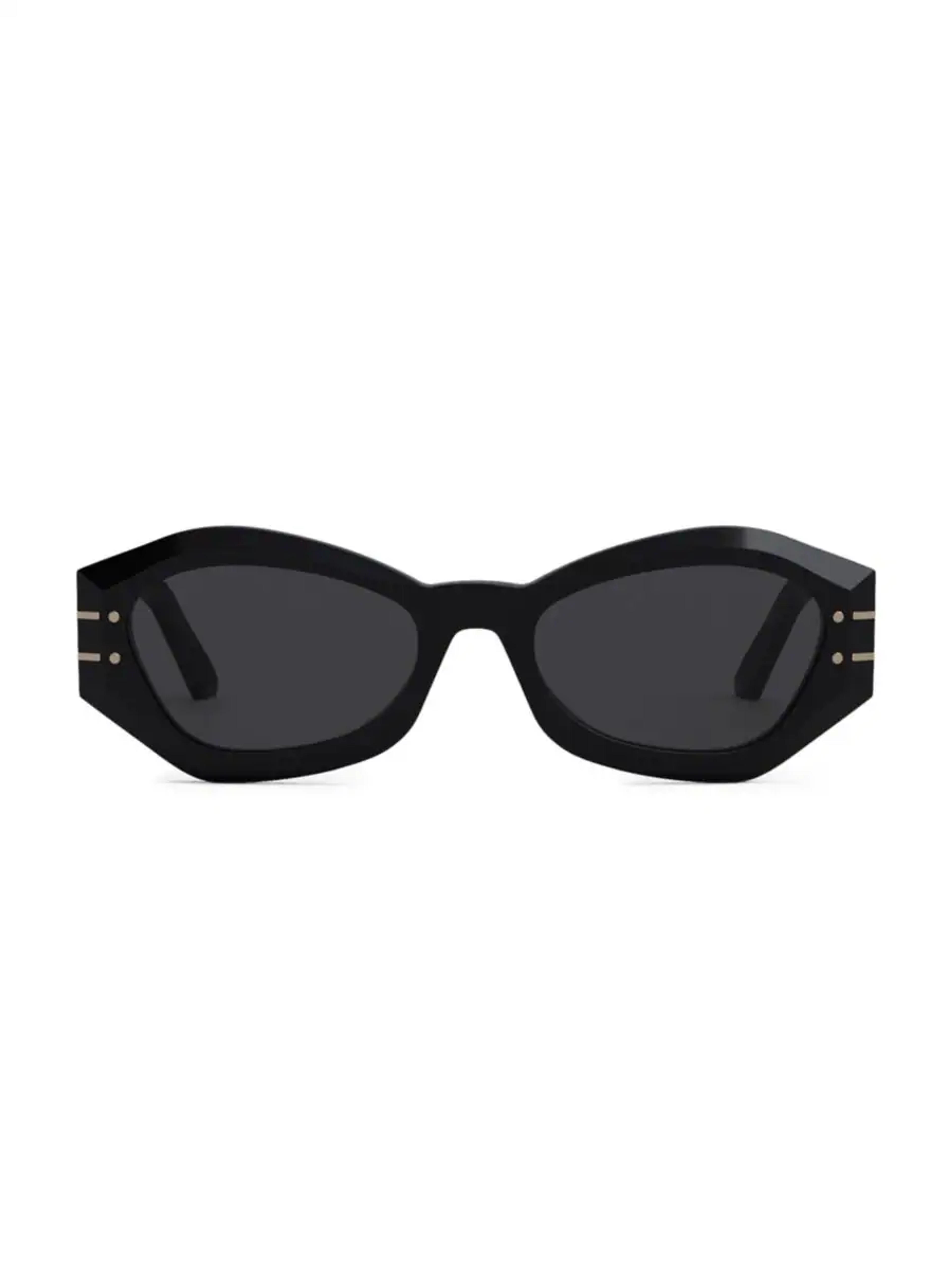 Shop Dior DiorSignature B1U Black Butterfly Sunglasses | Saks Fifth Avenue