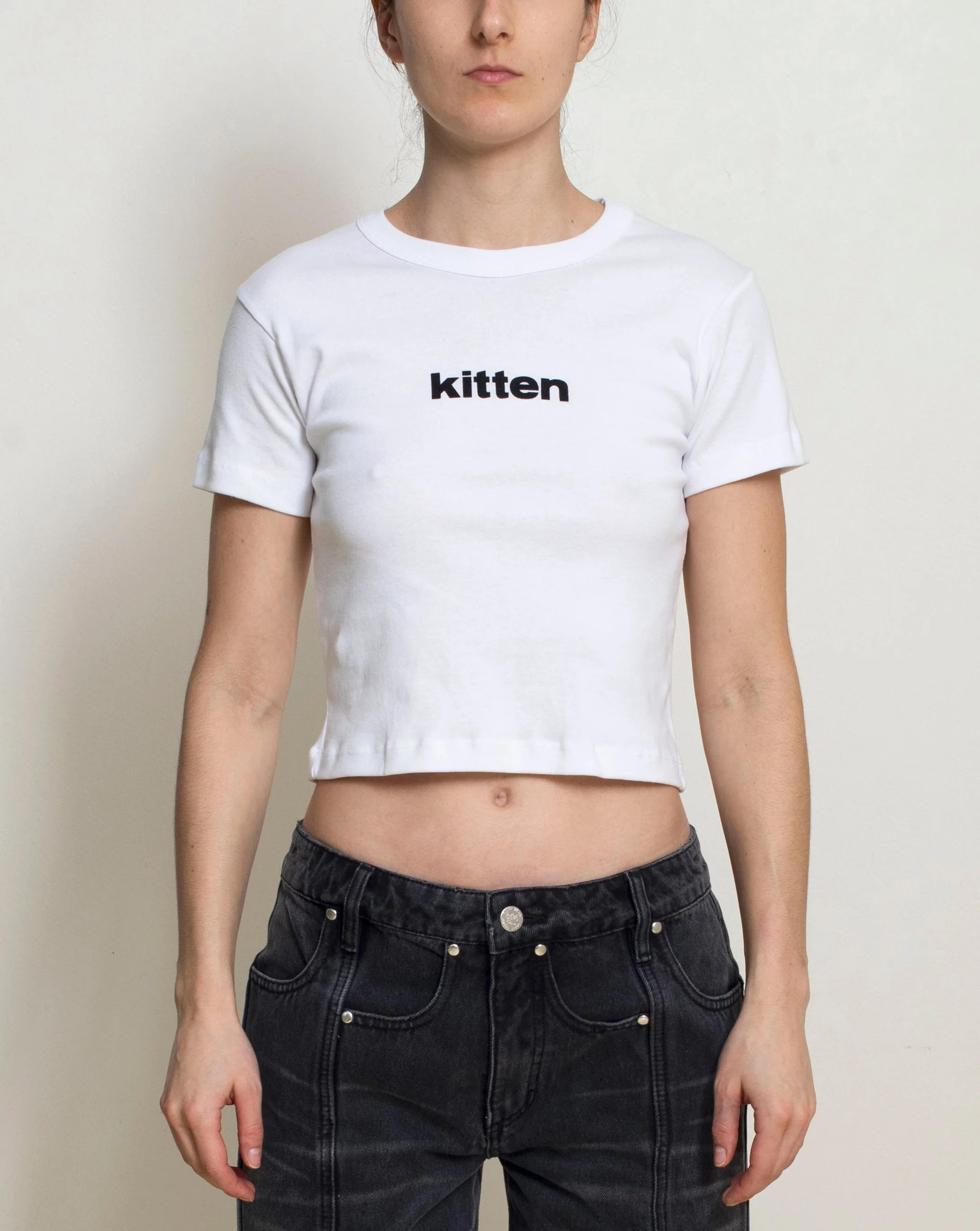 Kitten Baby Tee – Café Forgot