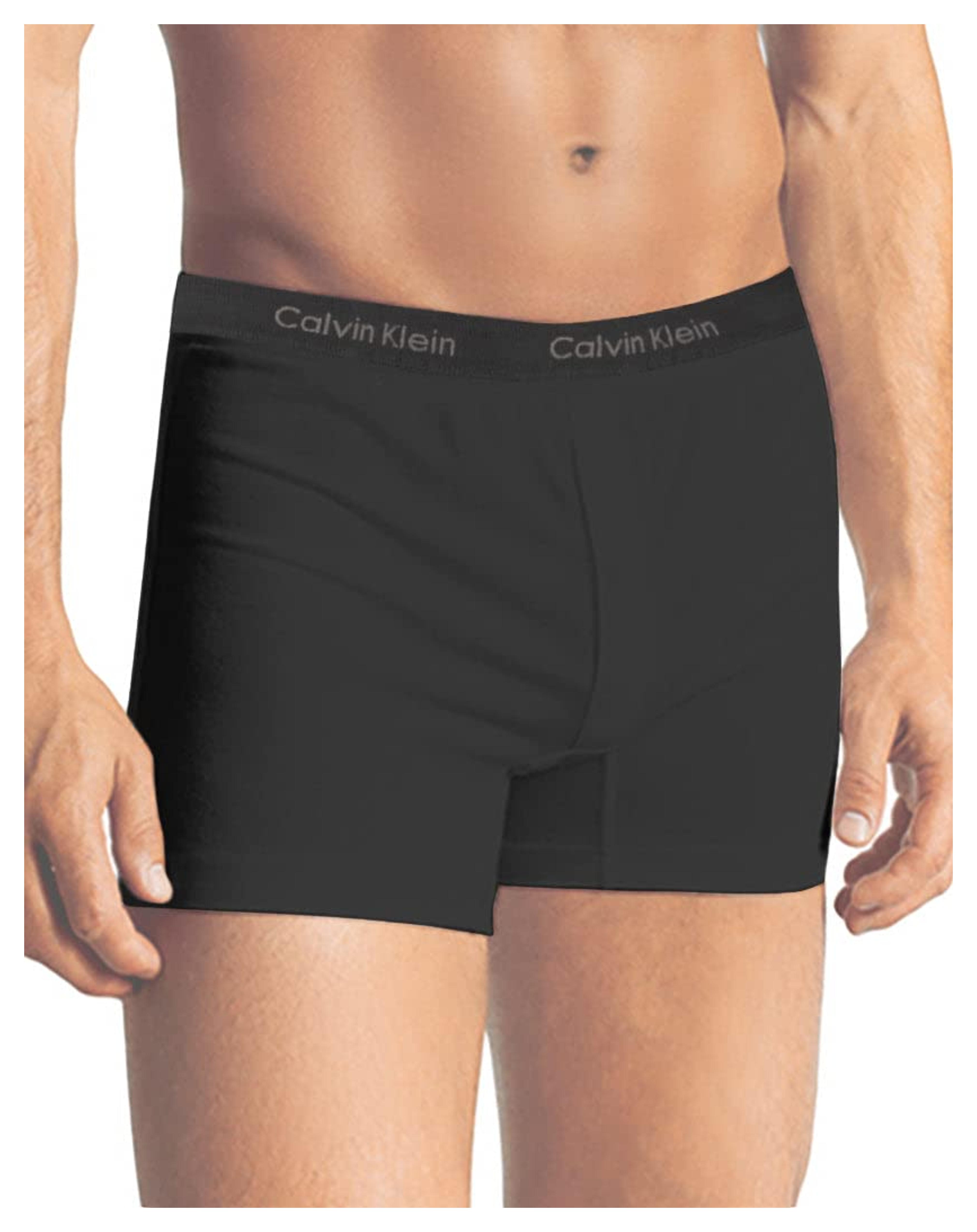 Calvin Klein Men's Boxer Matrix-Knit Slim Fit Boxer