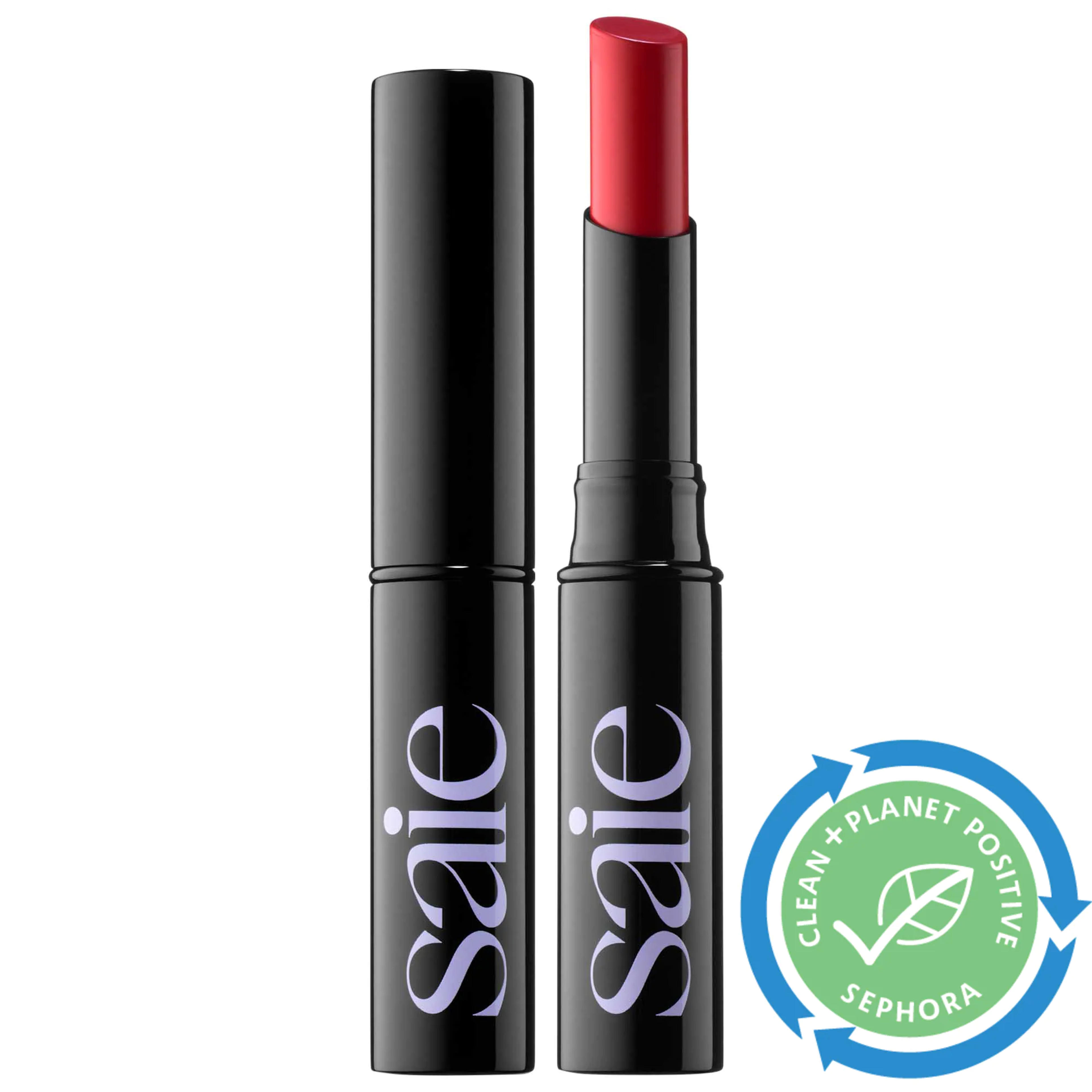 Saie Lip Blur Soft-Matte Hydrating Lipstick with Hyaluronic Acid