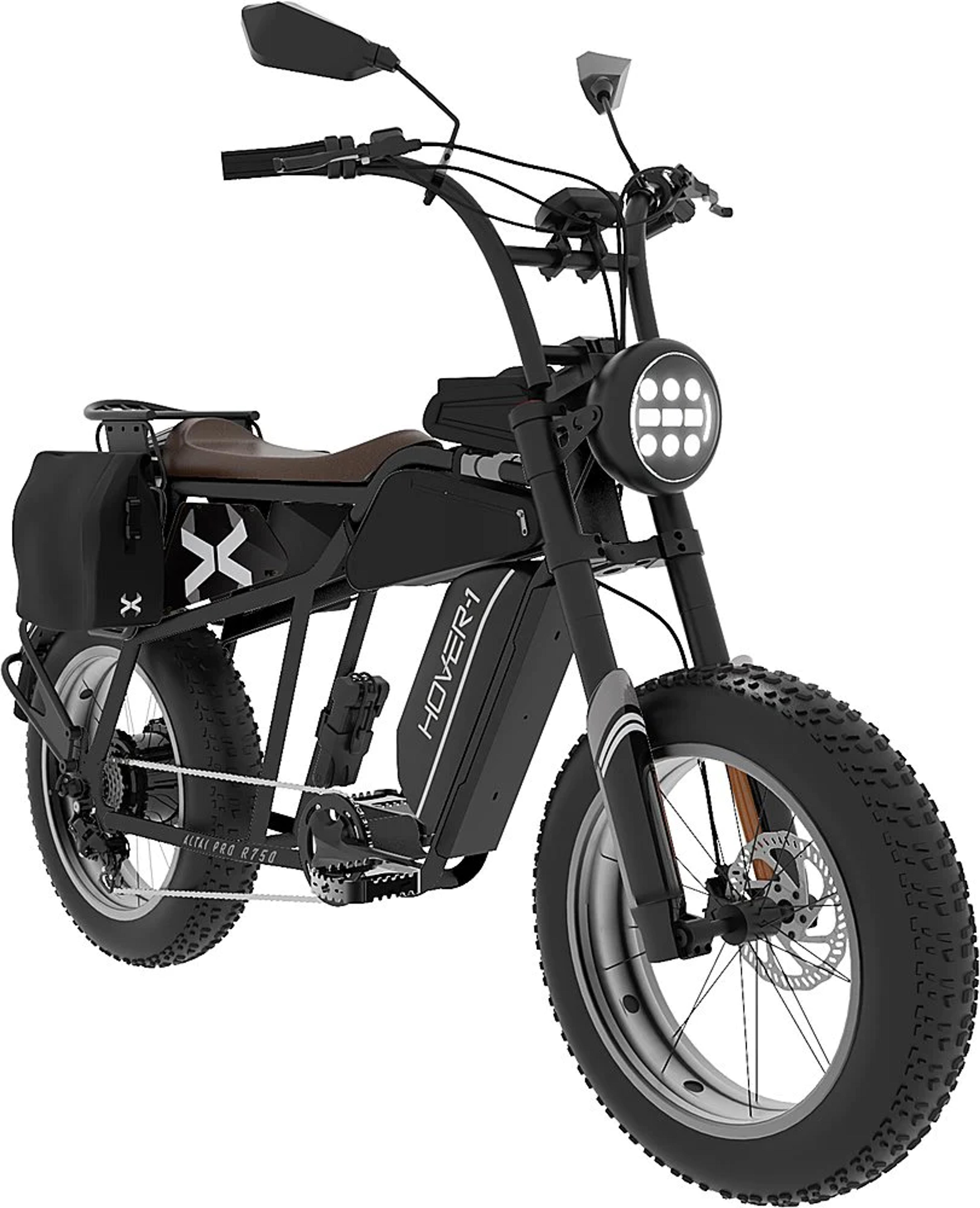 Hover-1 Altai Pro R750 Electric Bike, UL-Certified, 750W Motor, Black – Warehouse B