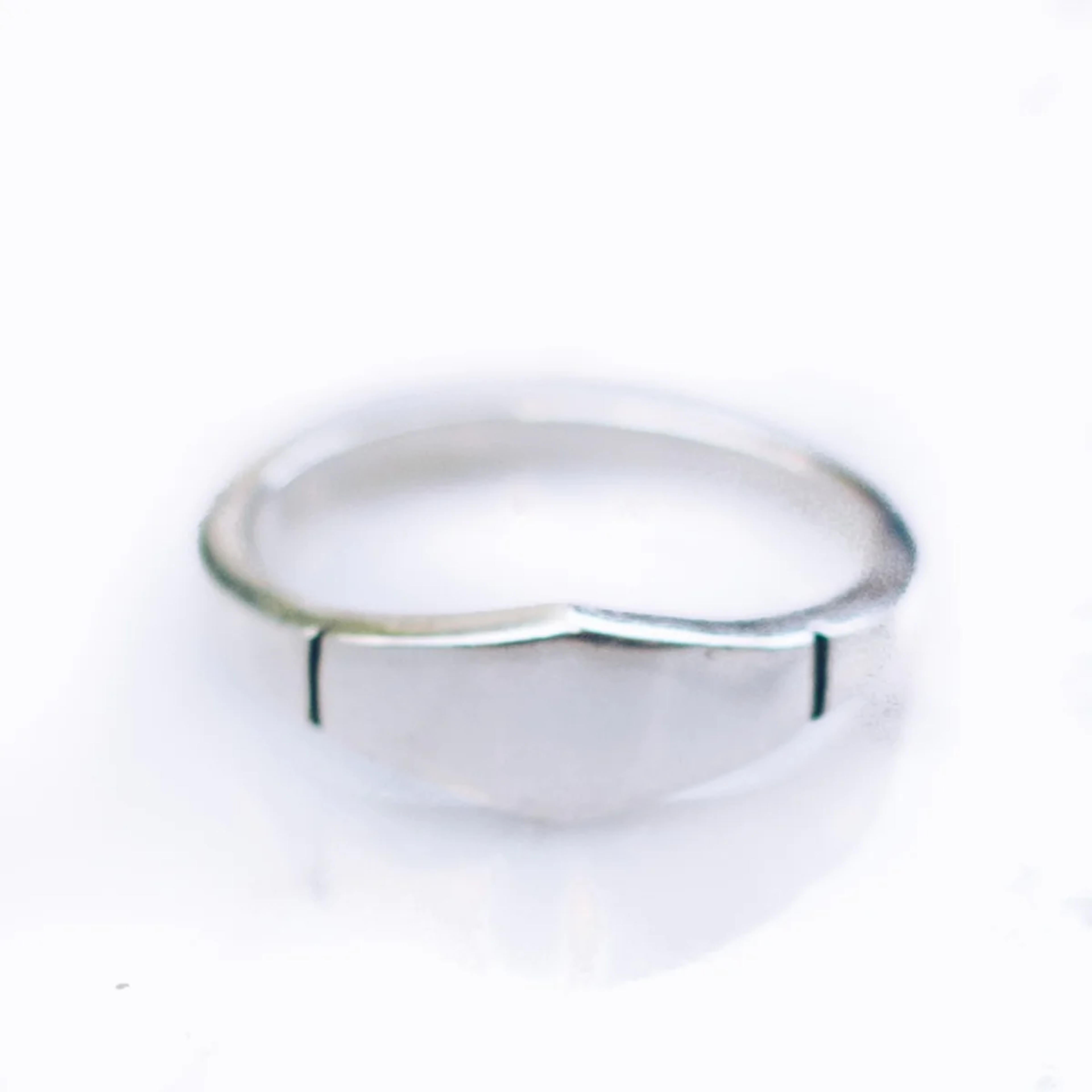 MINIMAL GEOMETRIC RING | 925 STERLING SILVER